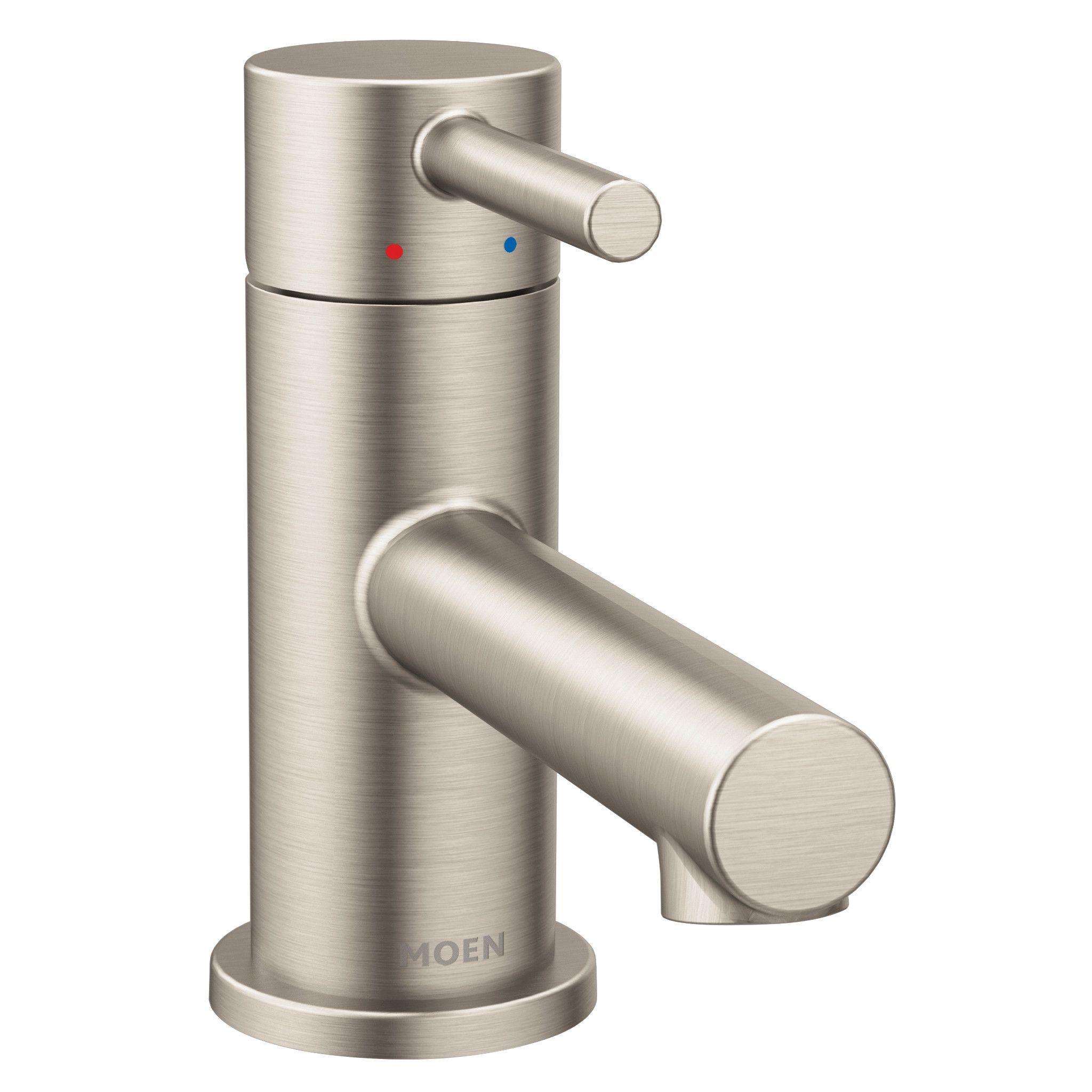 Moen Align Brushed Nickel One-Handle Bathroom Faucet