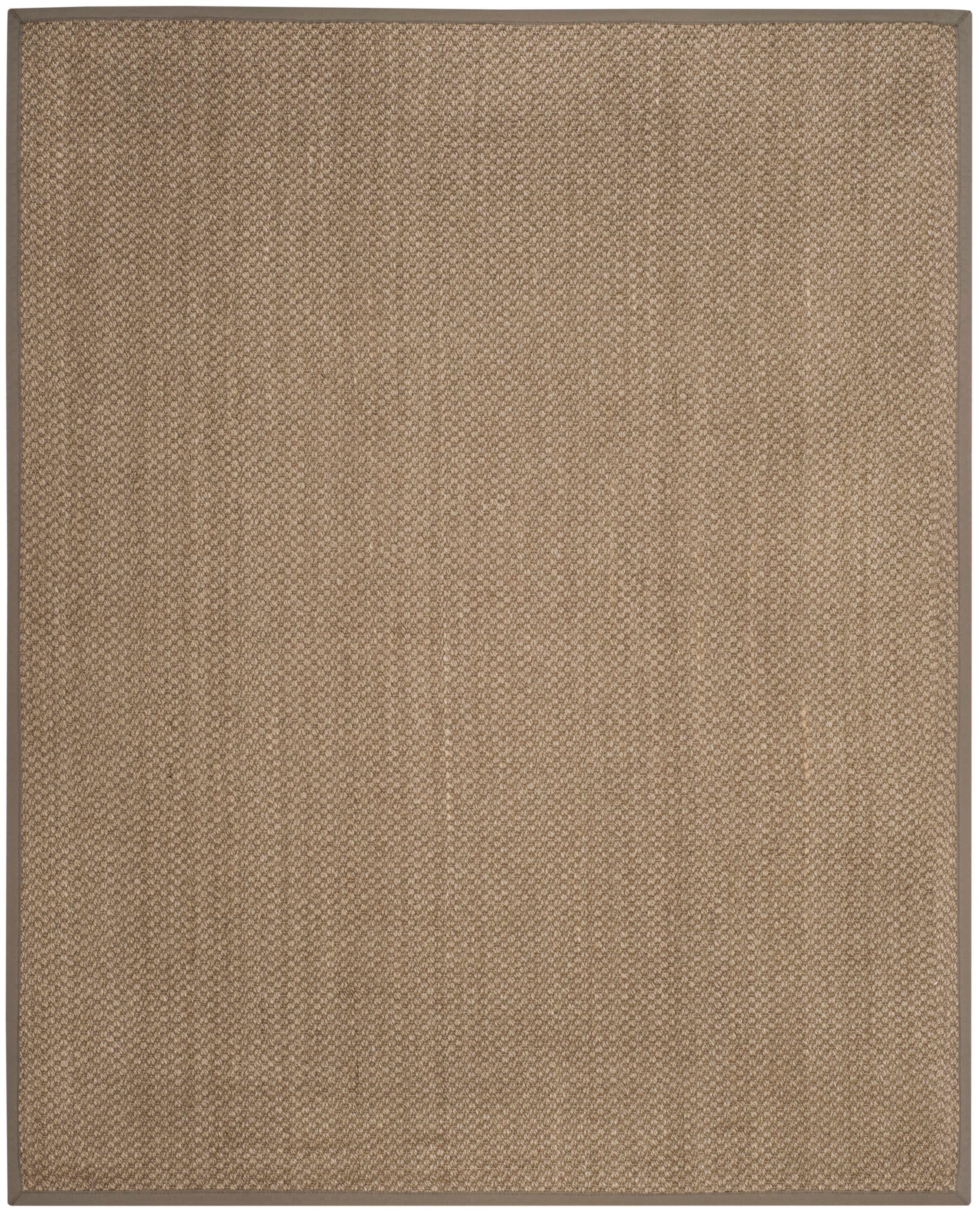 Natural Fiber NF153 Power Loomed Indoor Area Rug - Natural/Grey - 8'x10' - Safavieh.
