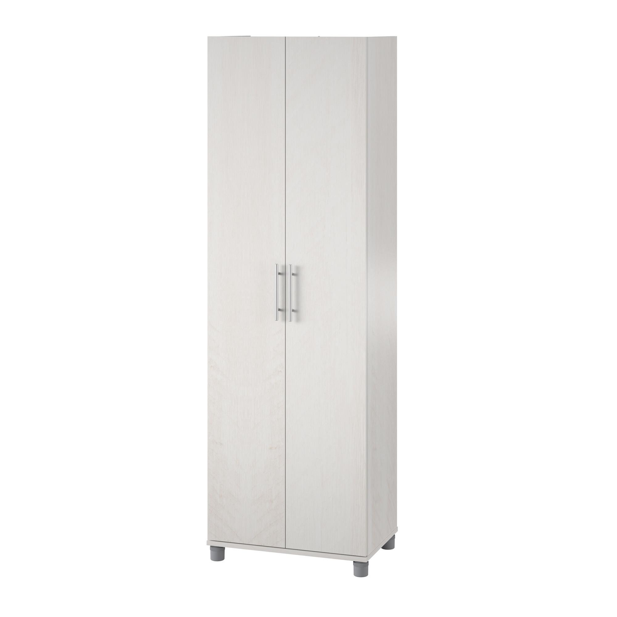 Camberly 24" Utility Storage Cabinet, Ivory Oak