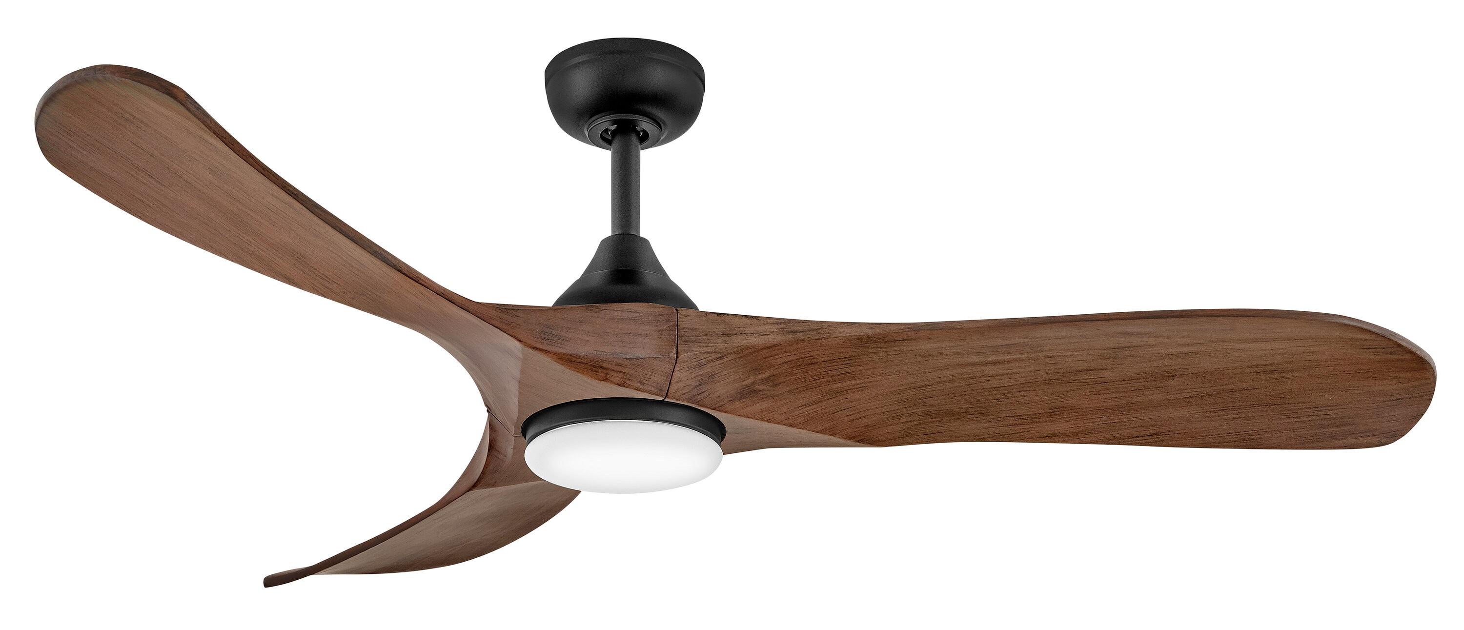 SWELL FLUSH ILLUMINATED 56" Integrated LED Smart Fan with HIRO Remote