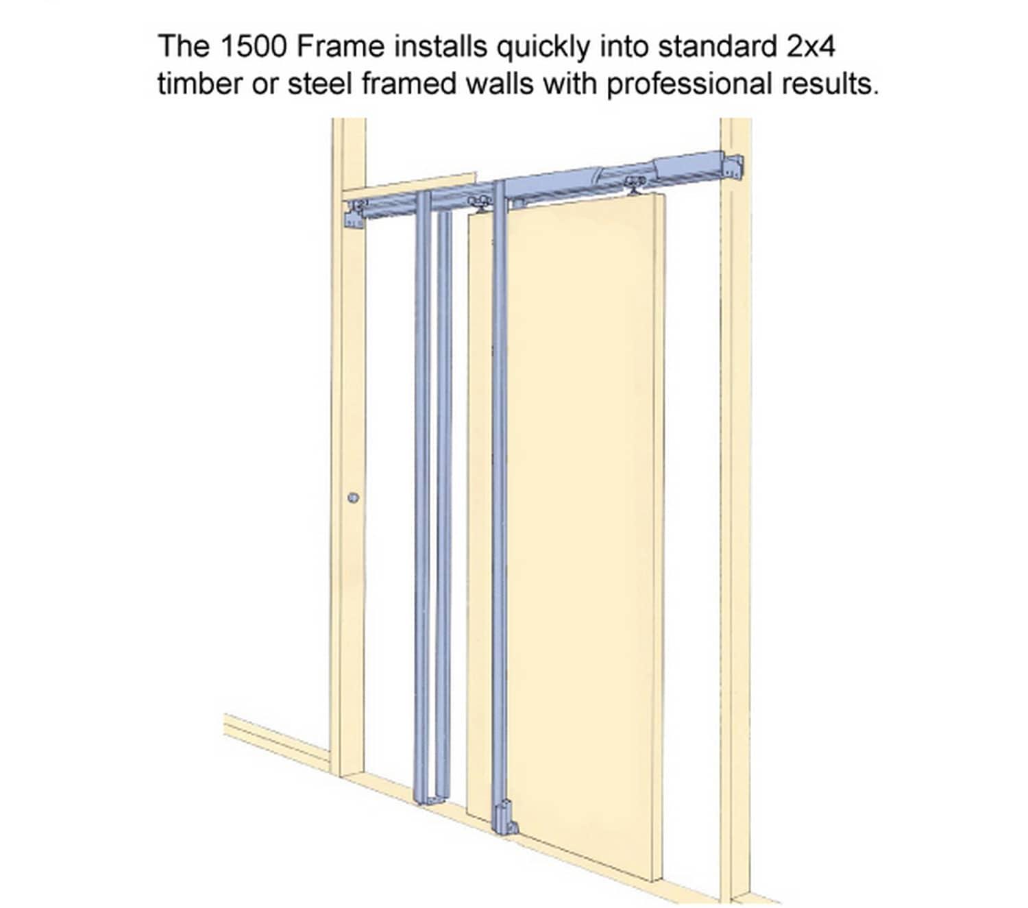 SARTODOORS Quadro Paneled Sliding Closet Door
