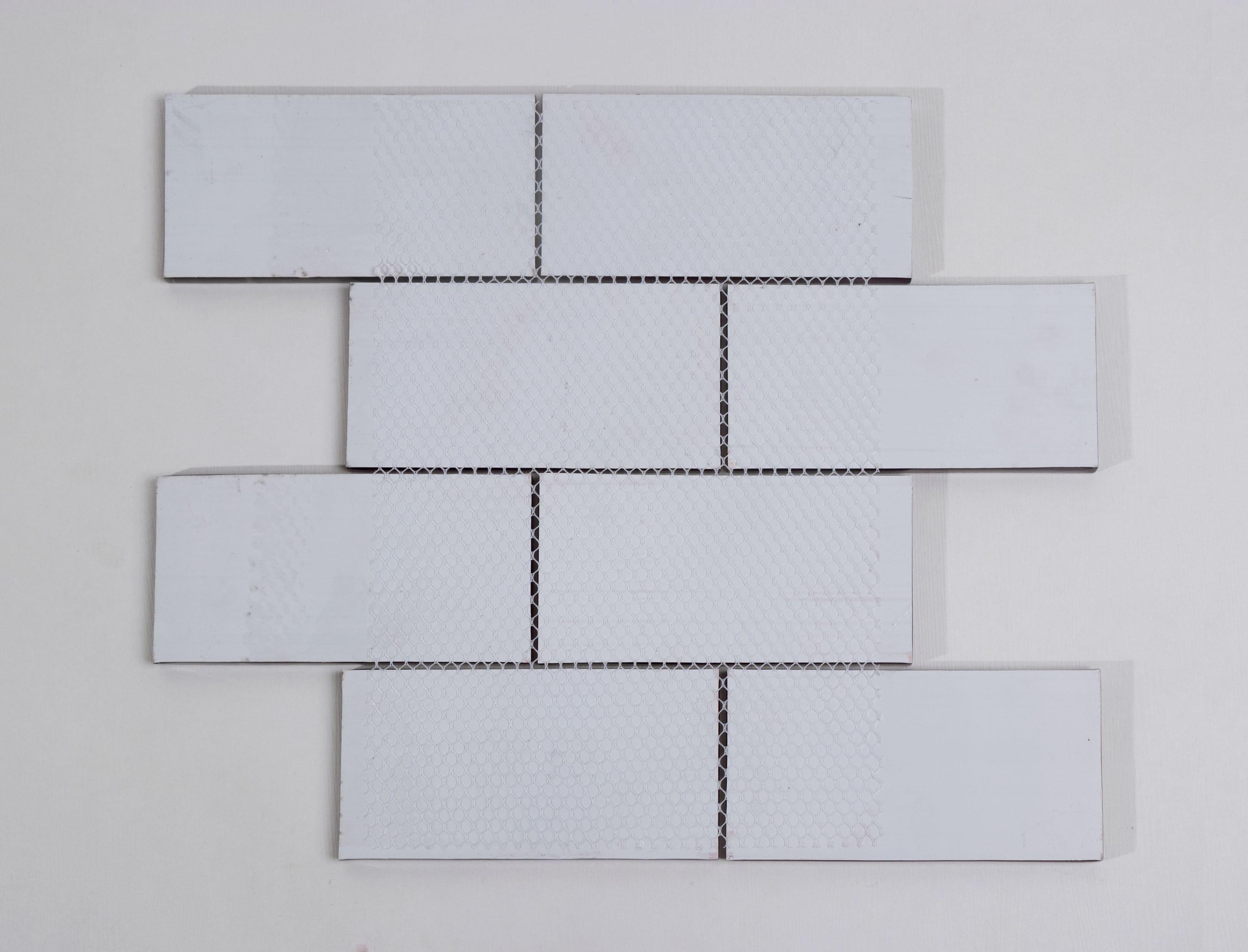 Premium Hand Painted 3" x 6" Straight Edge Glass Mosaic Subway Tile