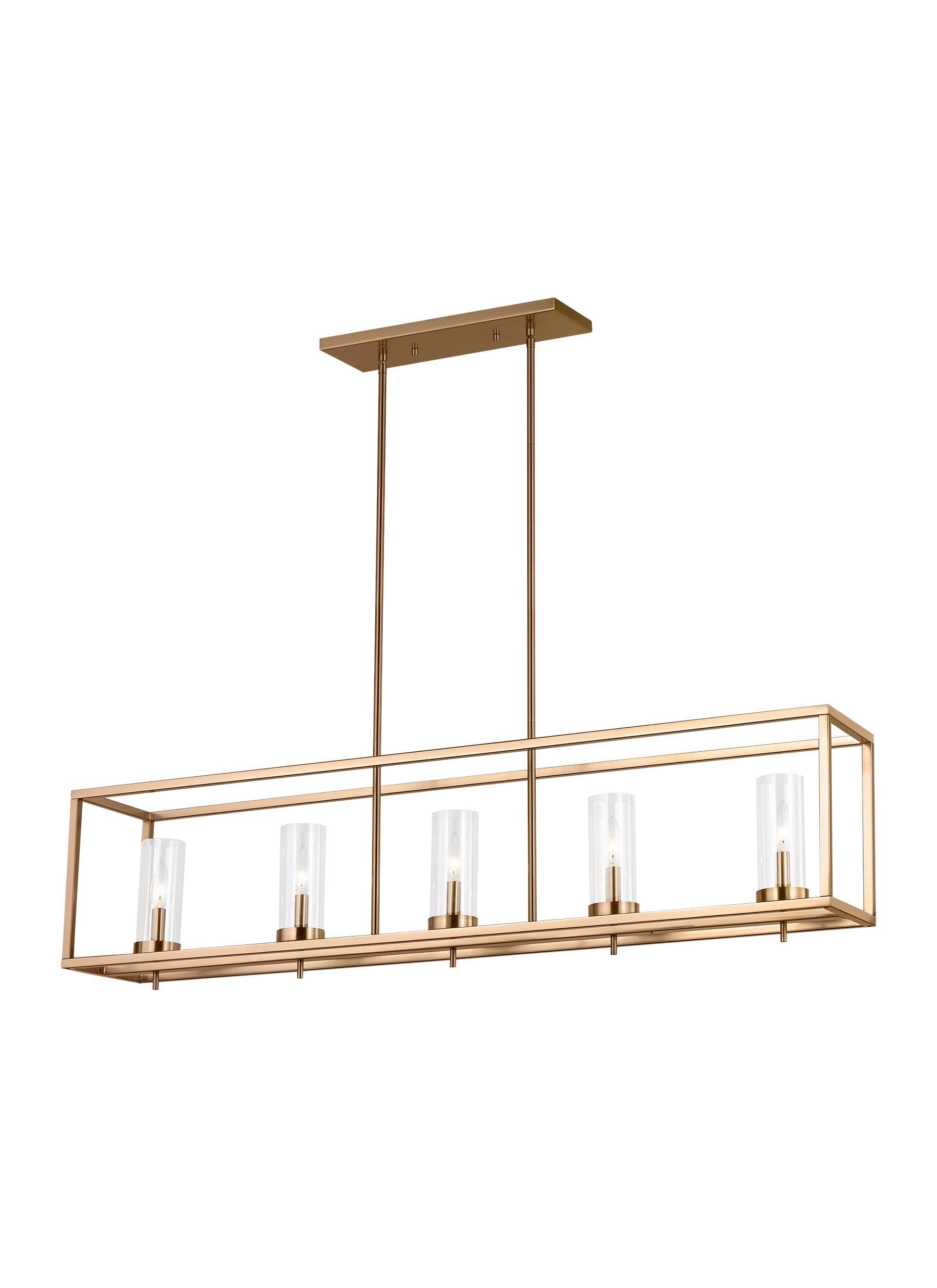 Sea Gull Lighting Generation Lighting 6690305-848 Zire - 5 Light Chandelier in Modern Style-11 Inches Tall and 9 Inches Wide, Choose Lamping Option: Lamping