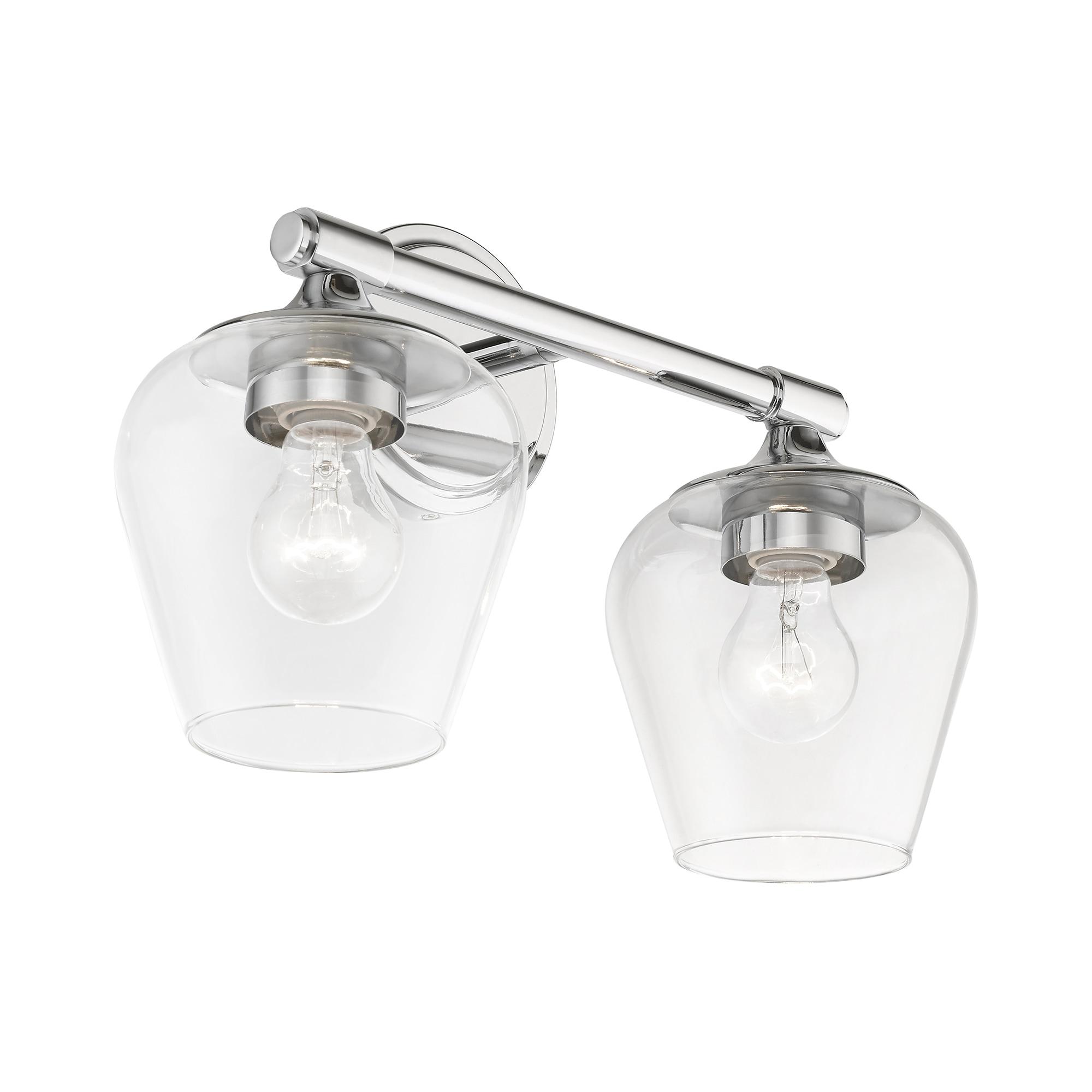 Livex Lighting Willow 2 - Light Vanity in  Polished Chrome