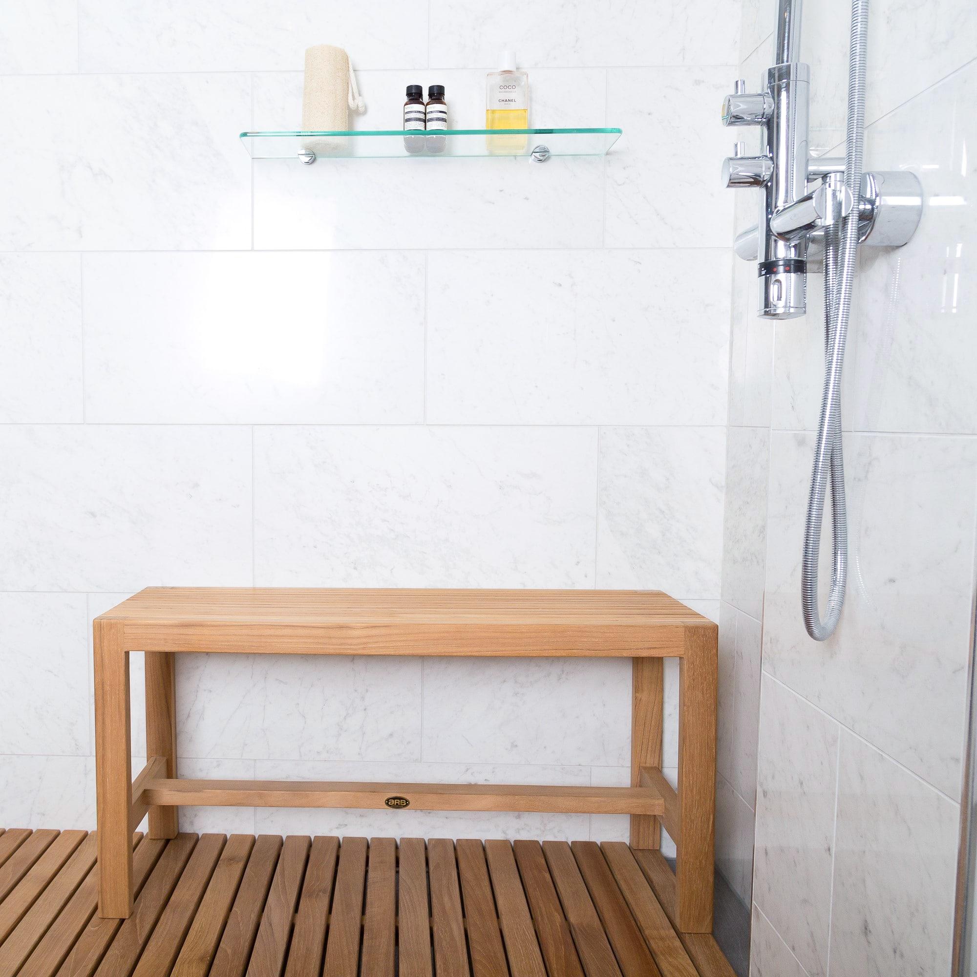 ARB TEAK & SPECIALTIES BEN563 Teak Shower Bench Fiji 36' (90 cm)