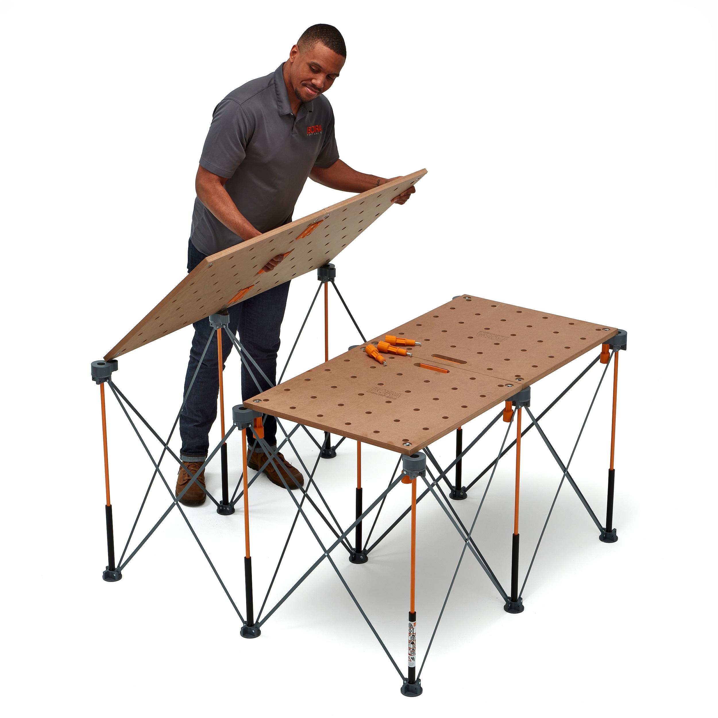 Bora Portamate Centipede Metric Table Top 20Mm Dog Holes