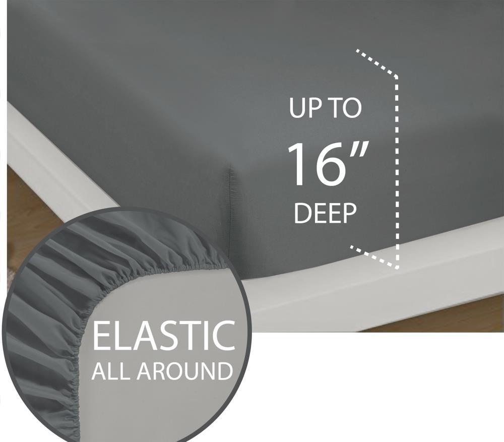 1800 Series Ultra Soft Microfiber Sheet Set with Extra Pillowcases