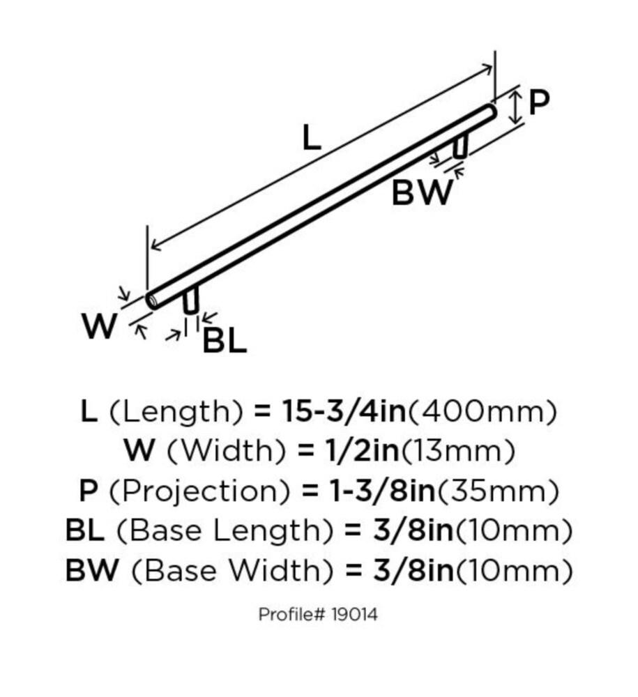 Bar Pulls Center to Center Bar Pull