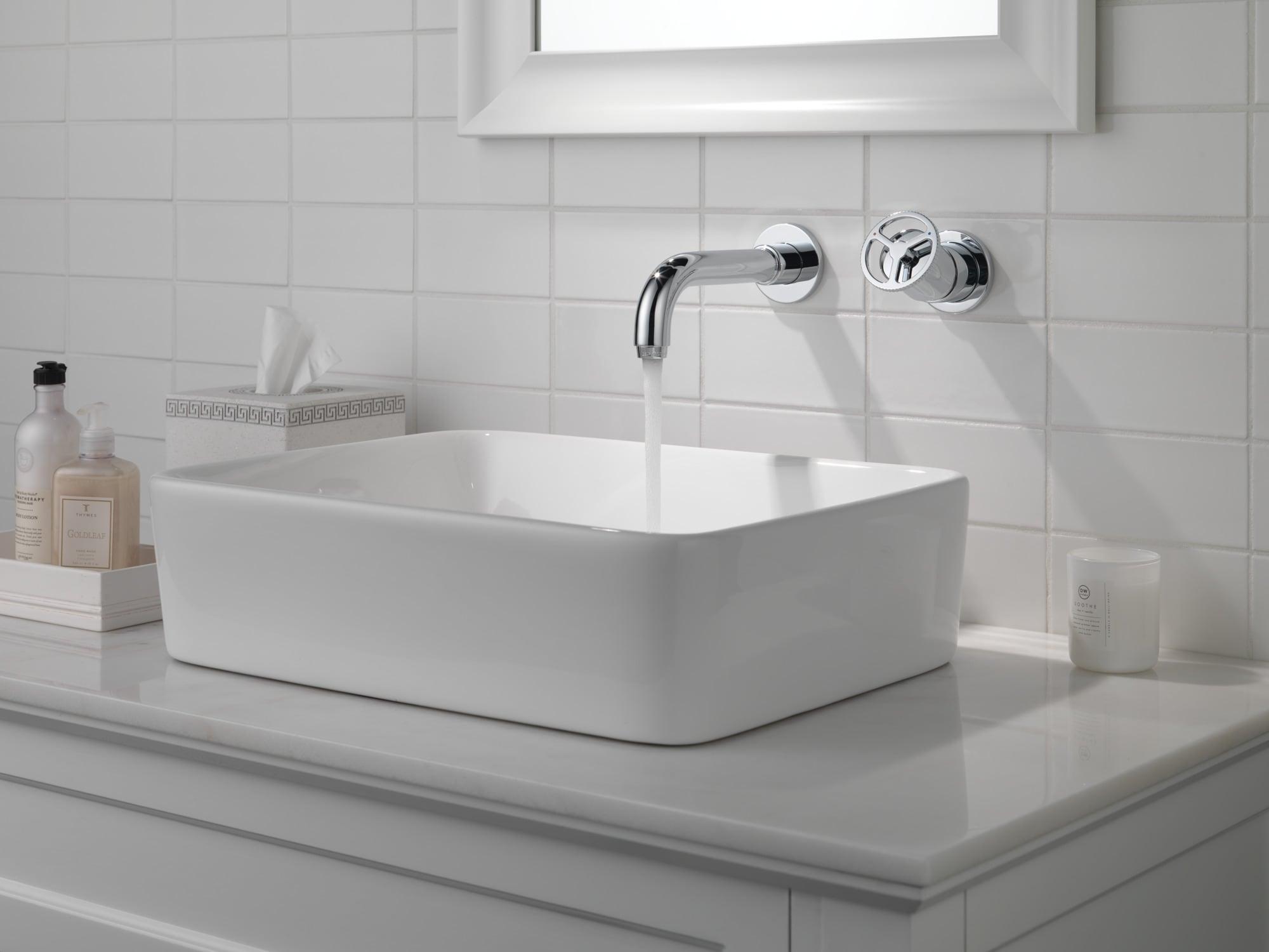 Trinsic Single Handle Wall Mount Bathroom Faucet Trim