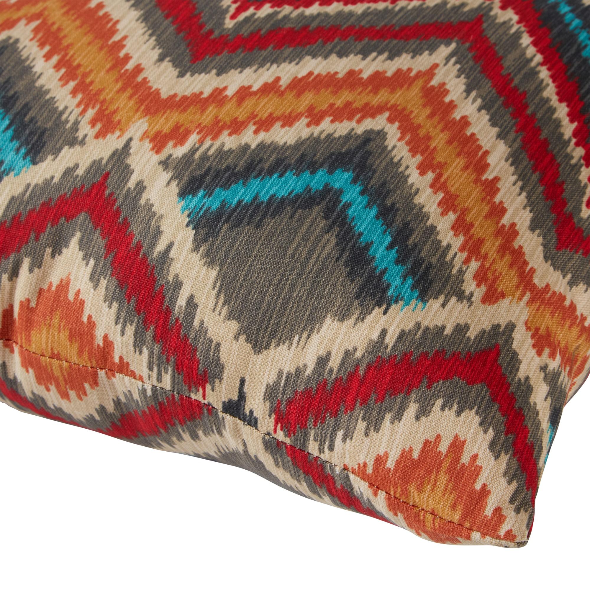 Indoor/Outdoor Reversible Throw Pillow