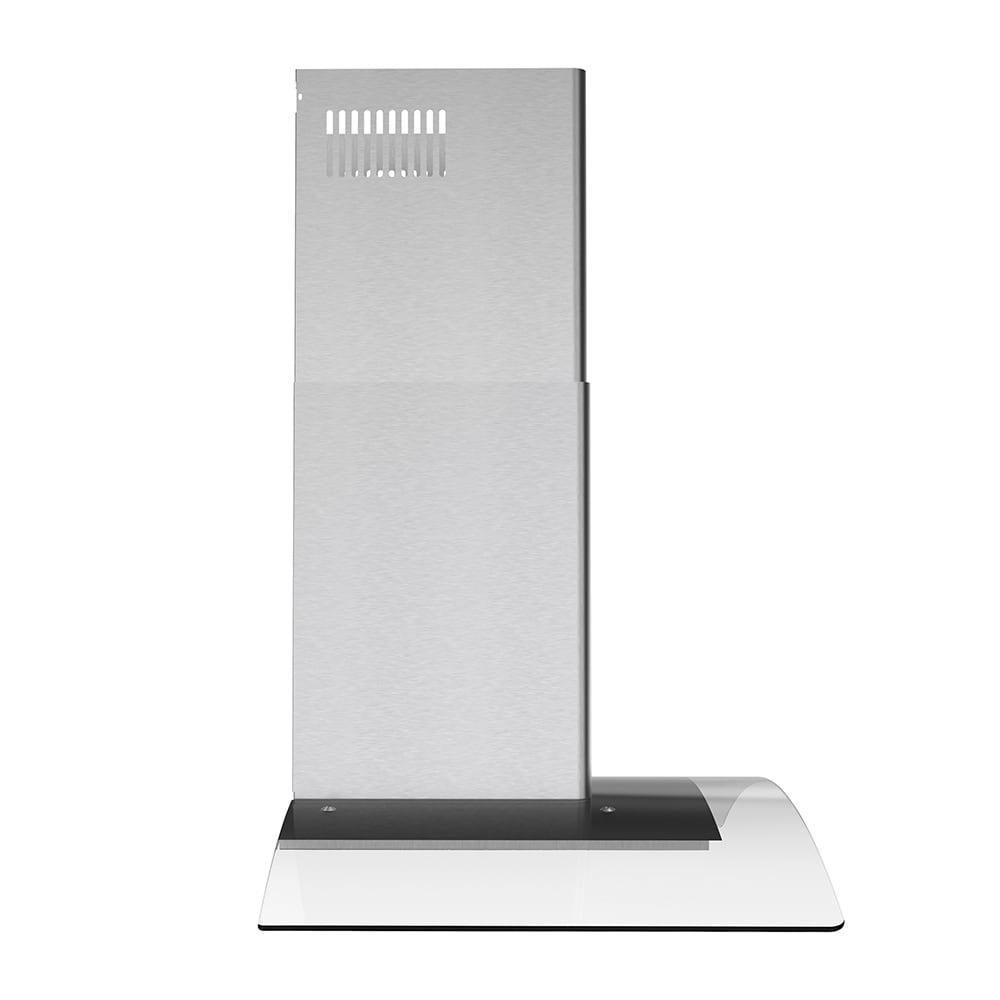 Streamline Largo 36" 220 Cubic Feet Per Minute Ductless Wall Mount Range Hood with Baffle Filter and Light Included