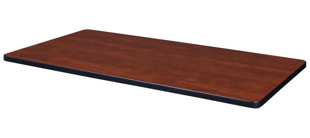 48" x 24" Rectangle Laminate Table Top- Cherry/ Maple