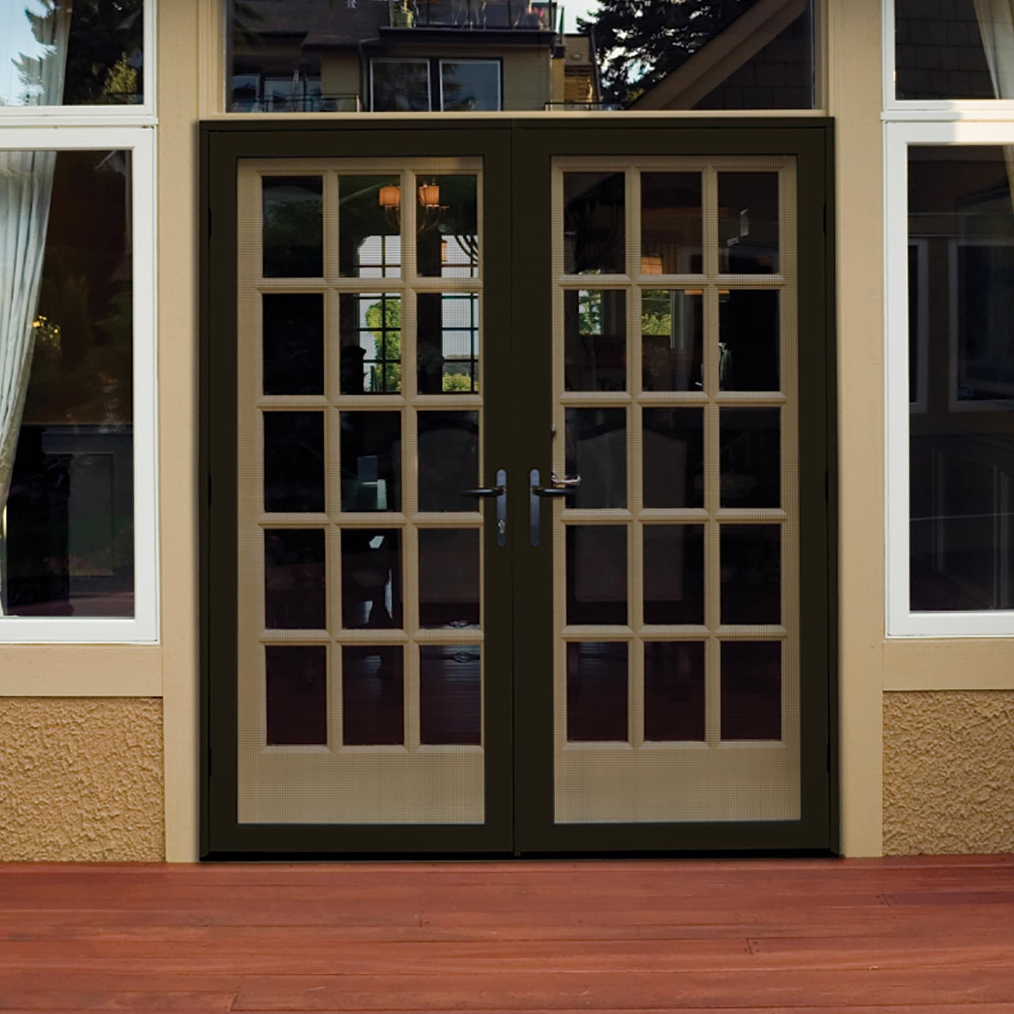 Titan Security Doors Meshtec 81.6'' Aluminum Screen Doors