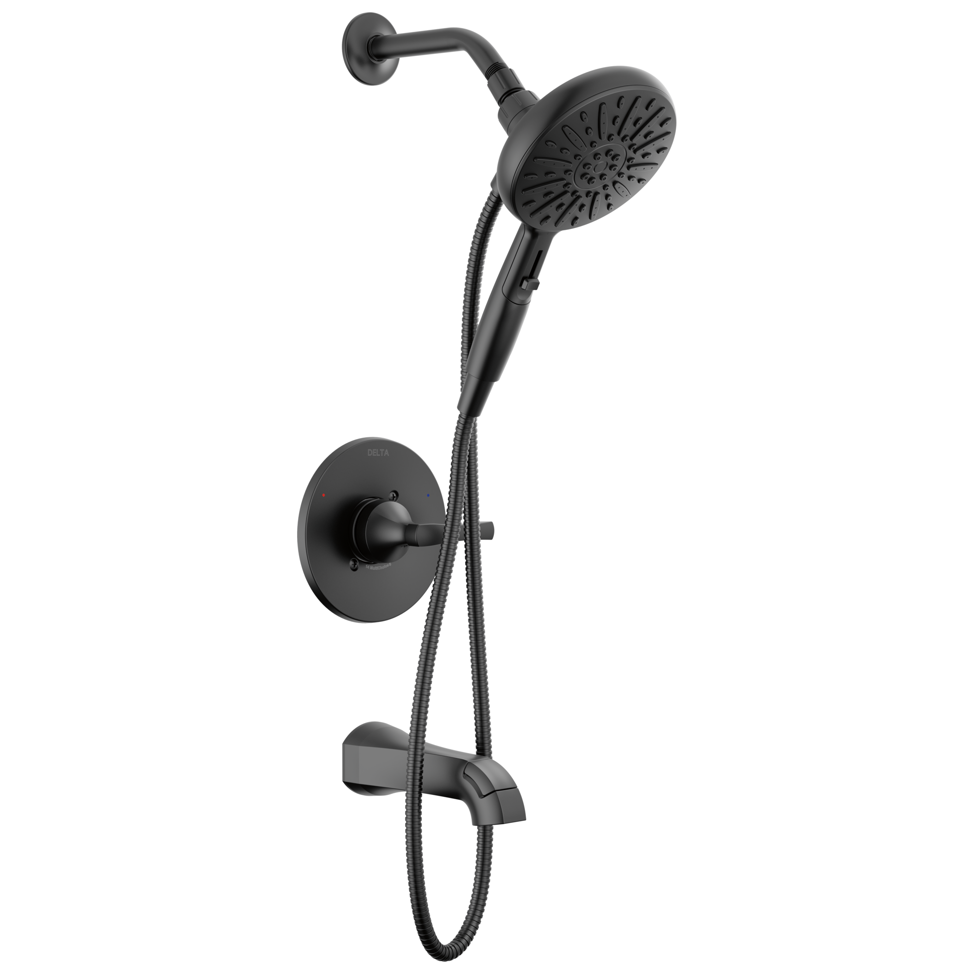 Arvo Single-Function Tub Shower Faucet Set, Shower Trim Kit with In2ition Shower Head and Valve