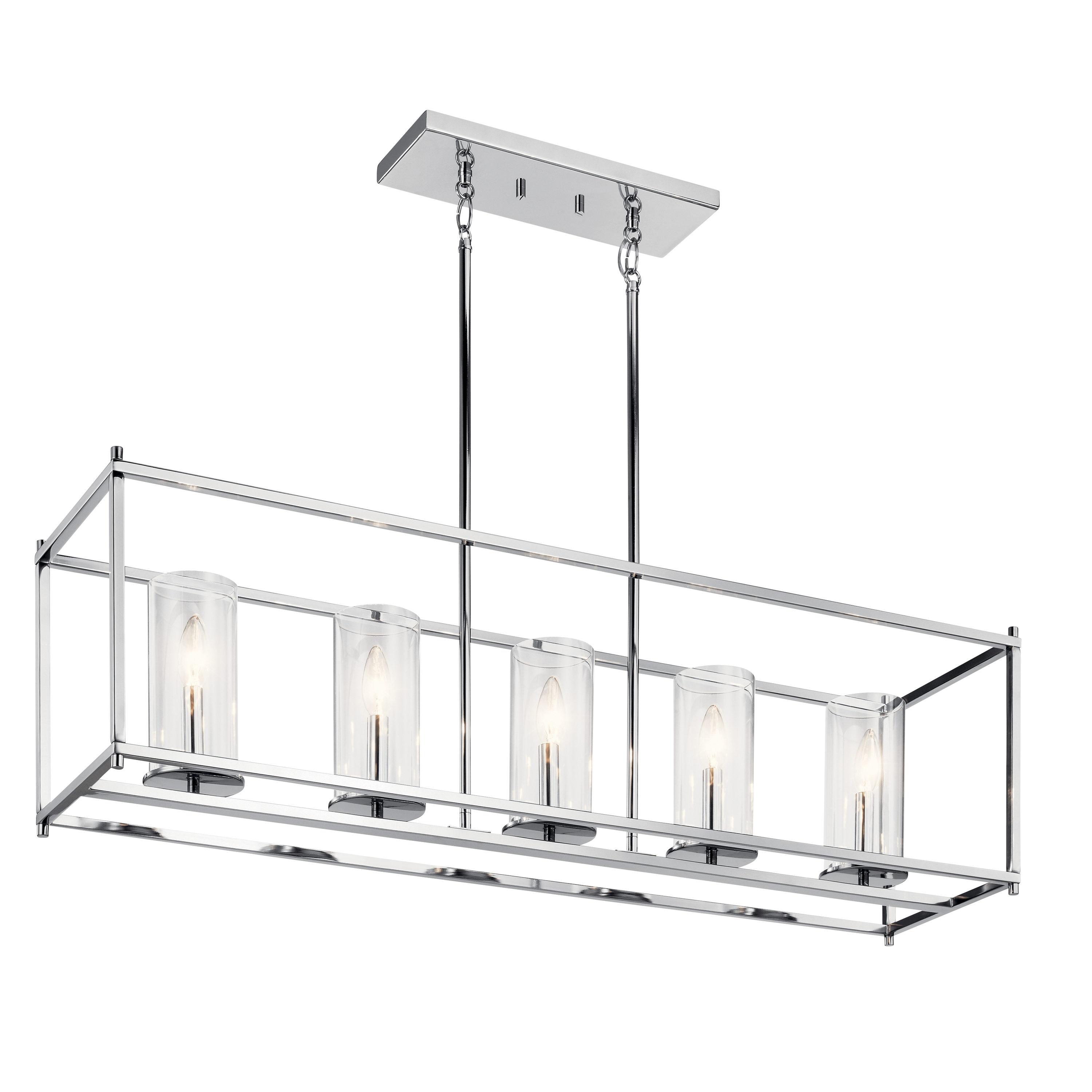 Kichler Lighting Crosby 5 - Light Chandelier in  Chrome