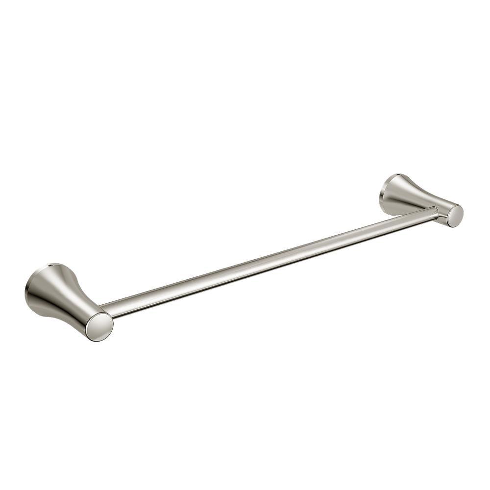 Polished Nickel 18-Inch Wall Mounted Towel Bar