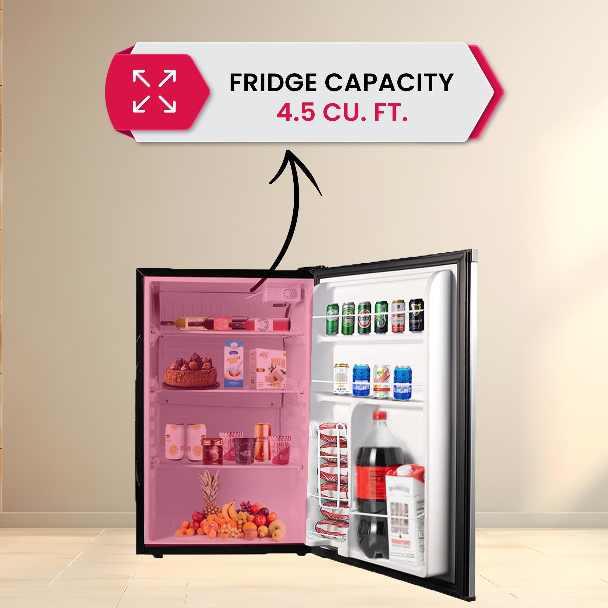 Equator Advanced Appliances Conserv 20in STAINLESS Compact Refrigerator 4.5cF Reversible Door 110V