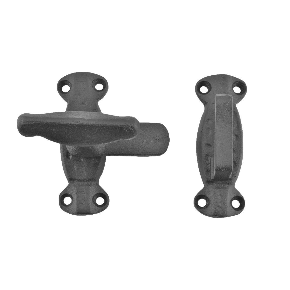 Cabinet Door Hand Forged Iron Latch