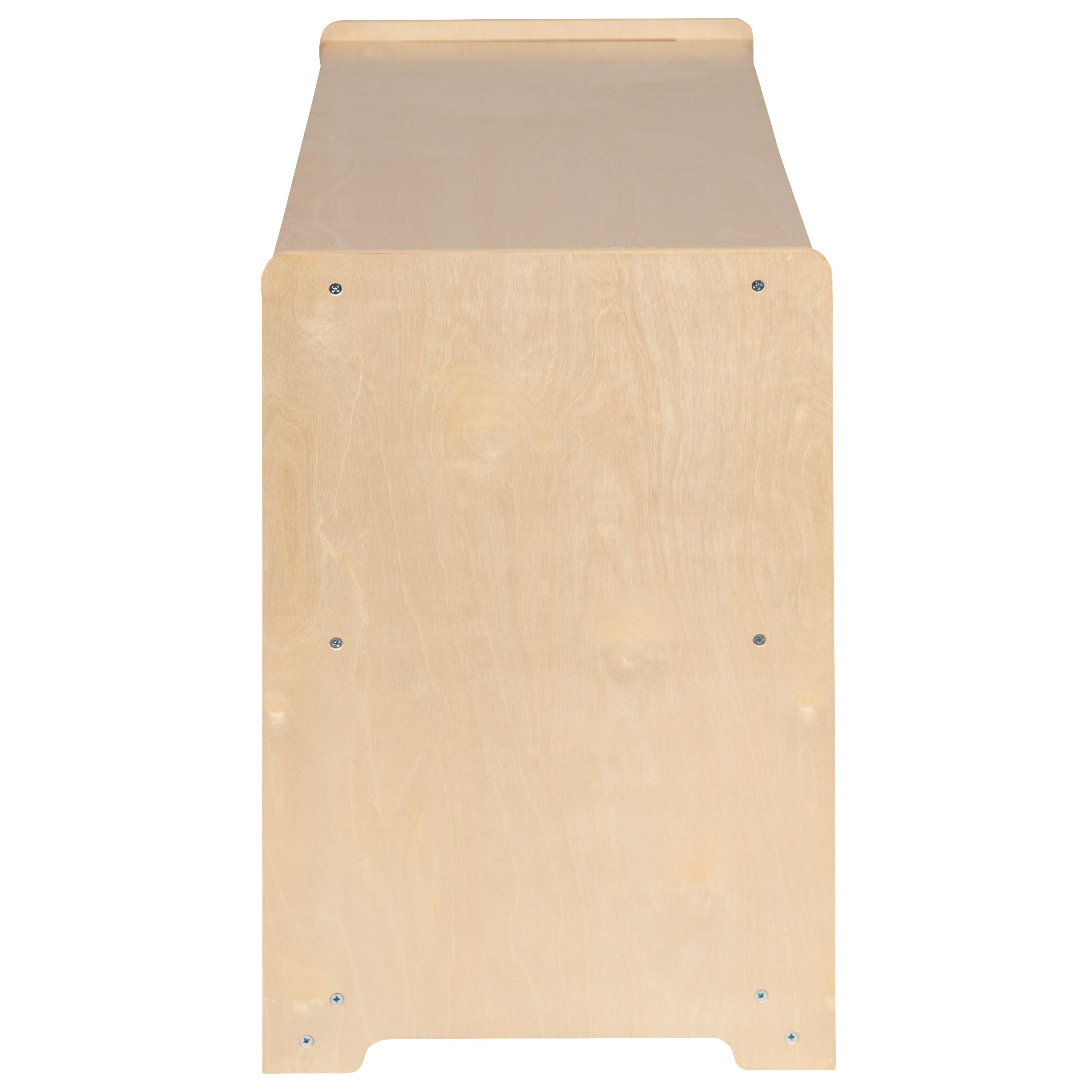 Flash Furniture Bexley Wooden School Classroom Storage Cabinet for Commercial or Home Use