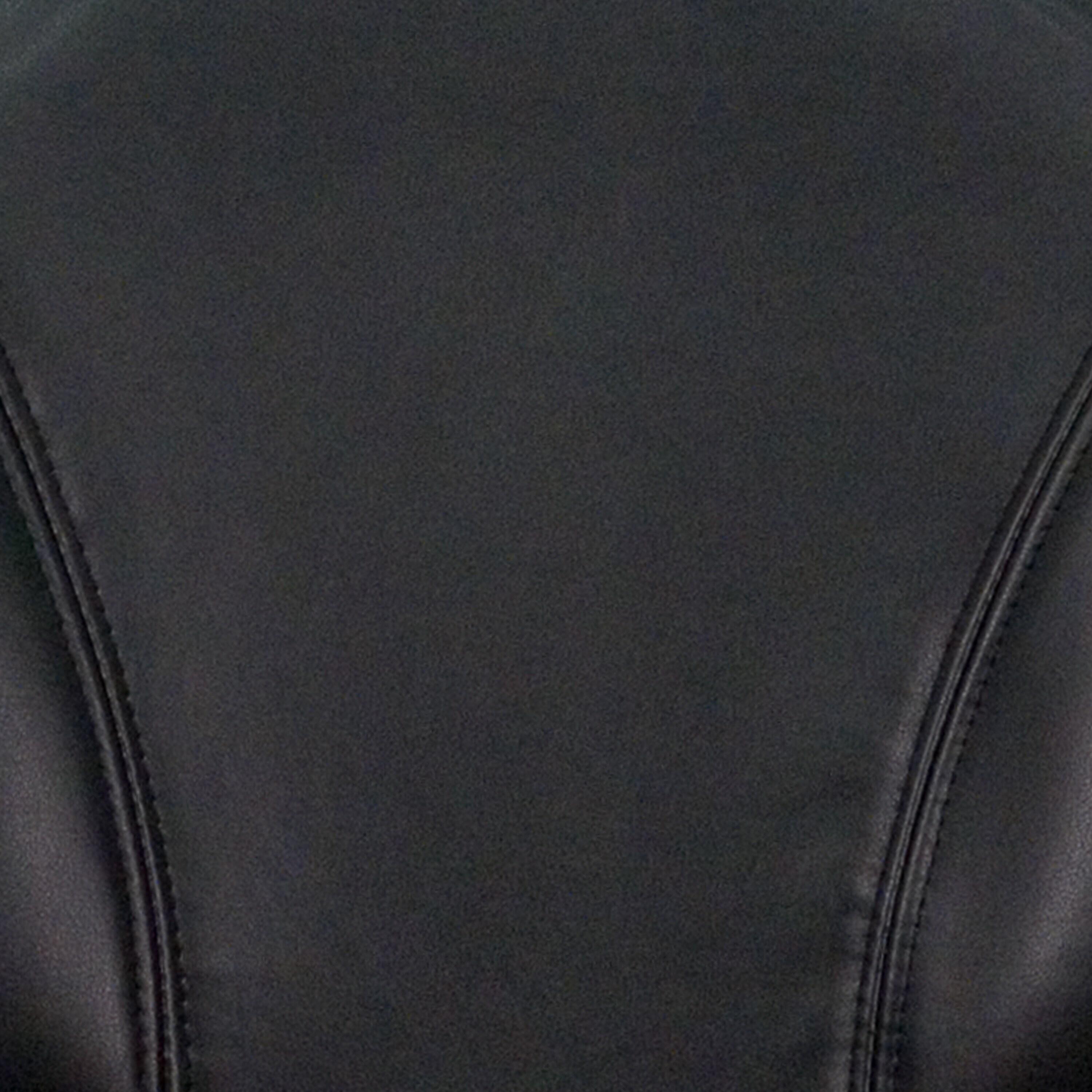 Flash Furniture Mid-Back LeatherSoft Swivel Ergonomic Task Office Chair with Back Depth Adjustment