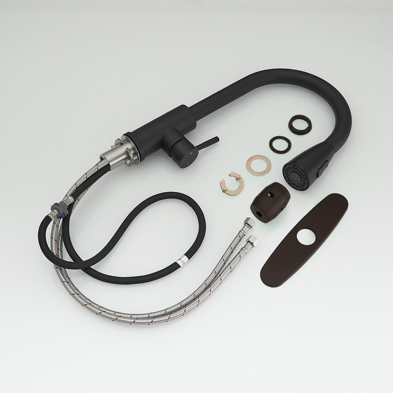 VIBRANTBATH VIBRANTBATH Pull Out Kitchen Faucet 4034-B