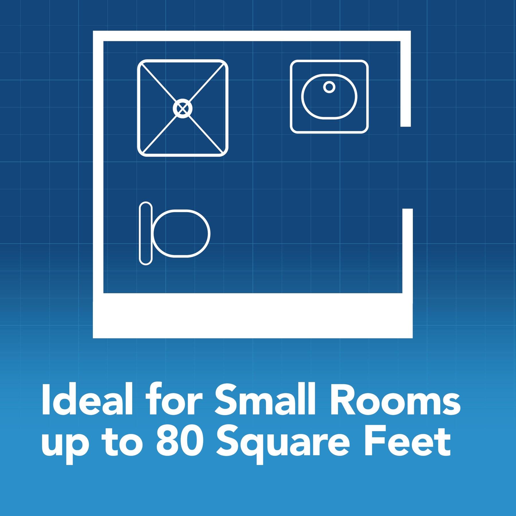 Broan Bel6 Roomside 60 Cfm 0.9 Sone Ceiling Mounted Energy Star Certified Bath Fan - White