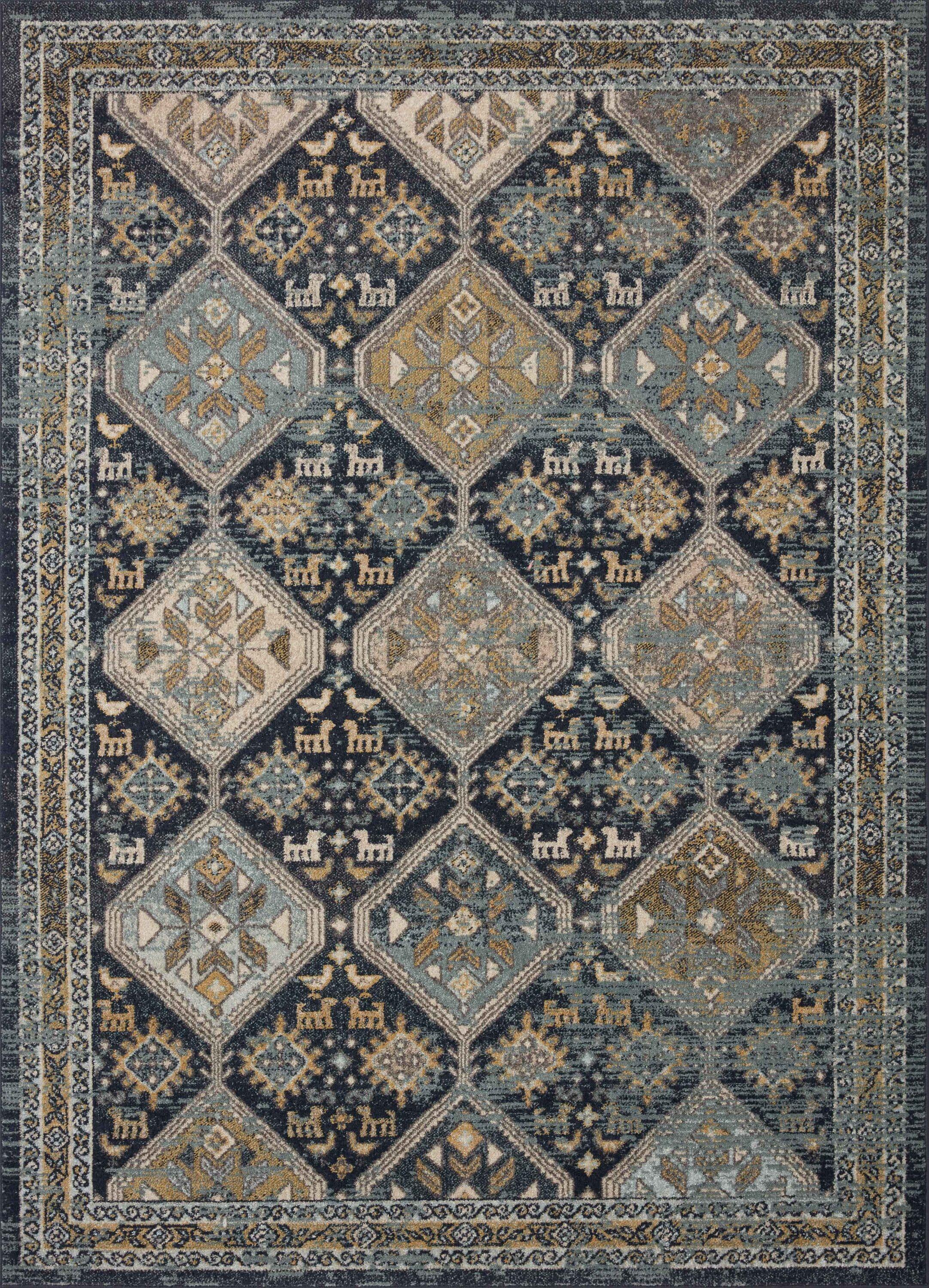 Loloi II Jocelyn Southwestern Navy / Blue Area Rug