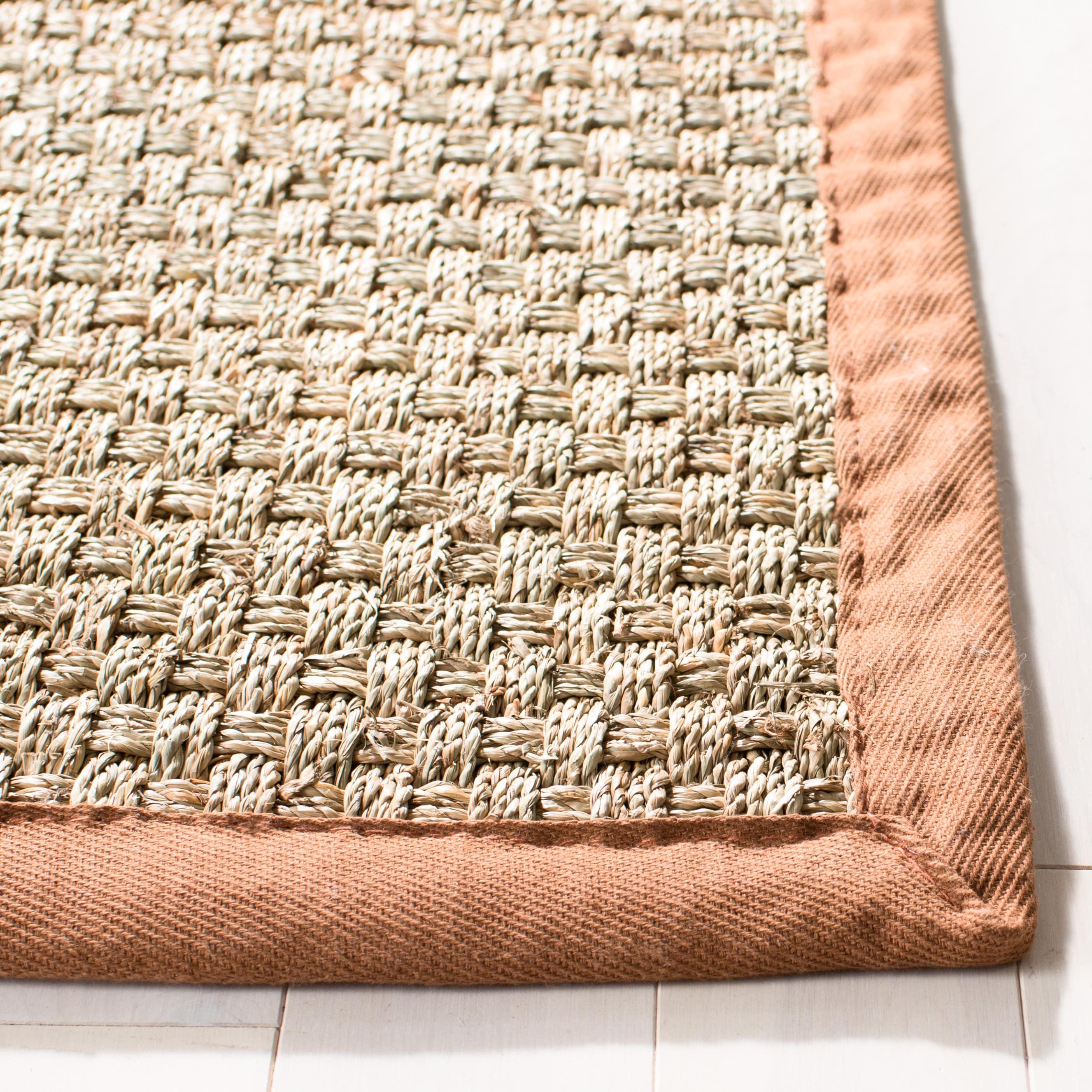 Natural Fiber NF114 Power Loomed Indoor Accent Rug - Natural/Brown - 3'x5' - Safavieh.