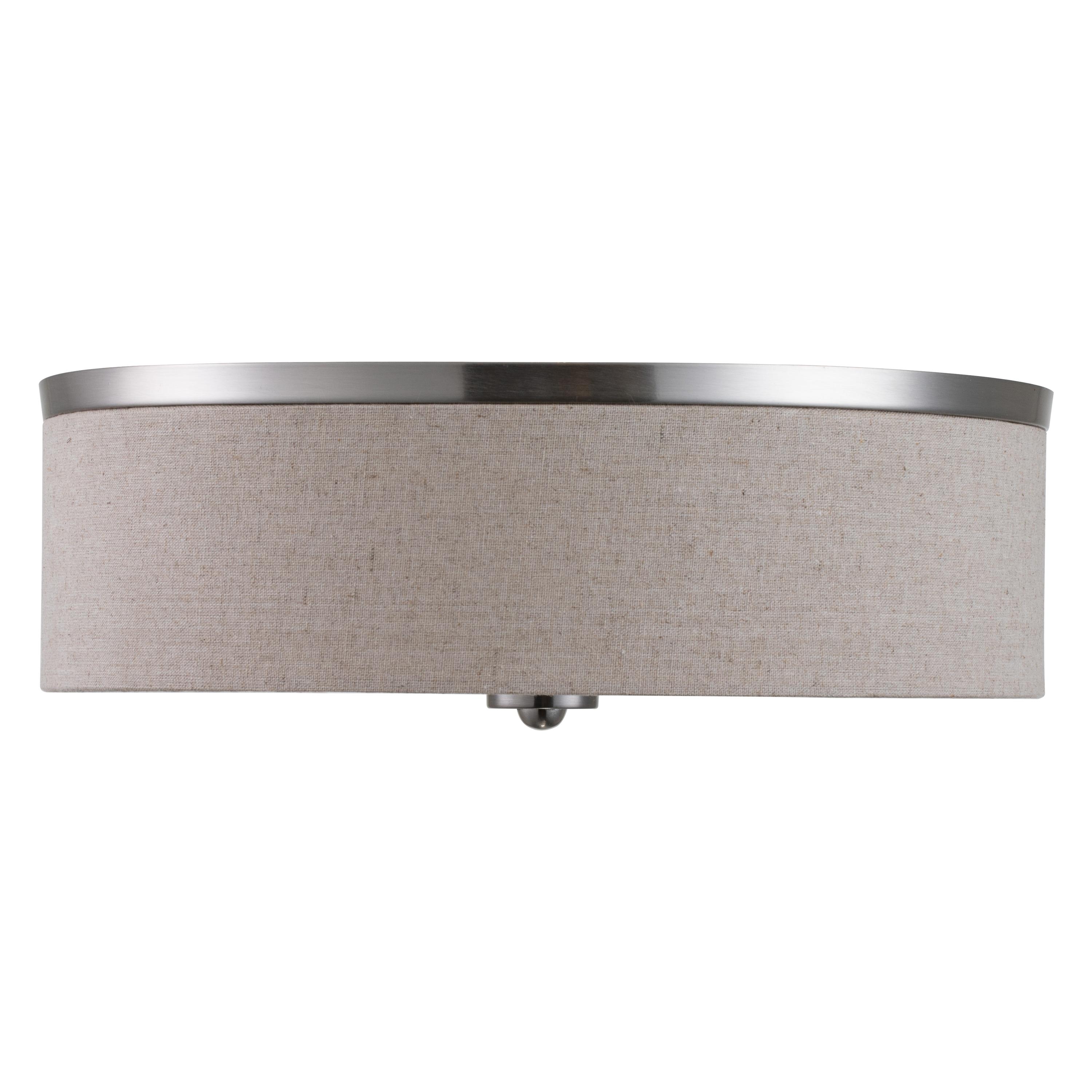 C Cattleya Dimmable 23W Selectable LED Flush Mount Ceiling Light - 15 in.