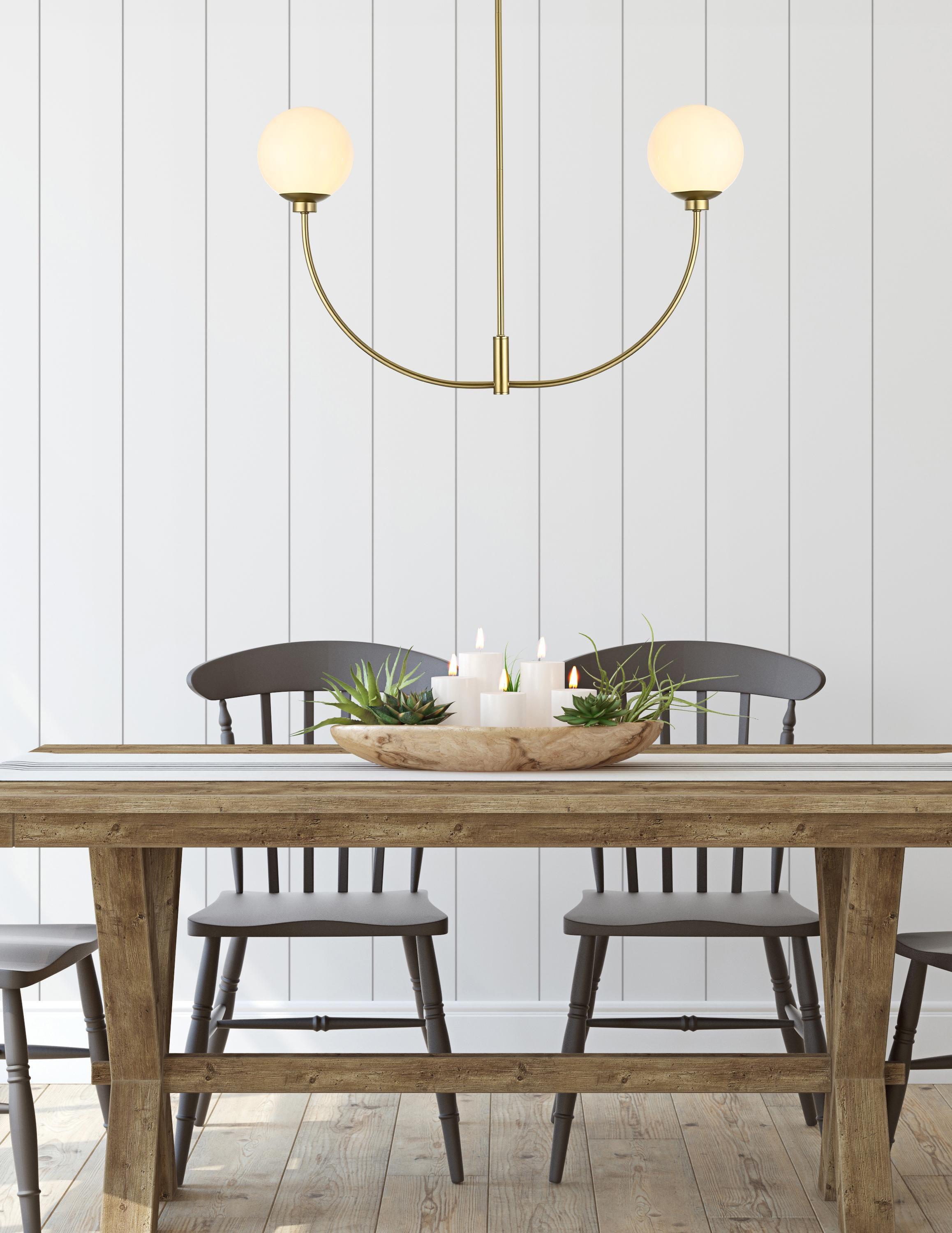 Elegant Lighting Nyomi 36-Inch Chrome Chandelier with Sleek Form