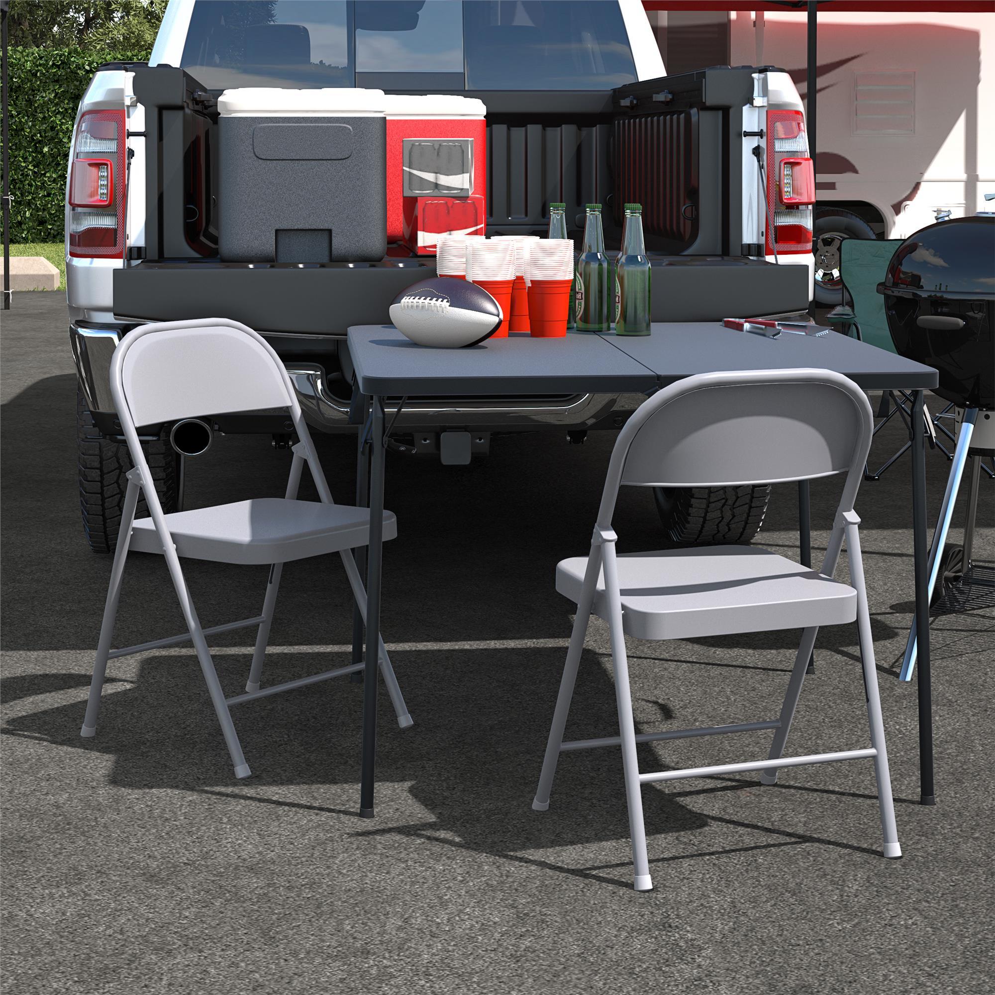 COSCO SmartFold All-Steel Folding Chair