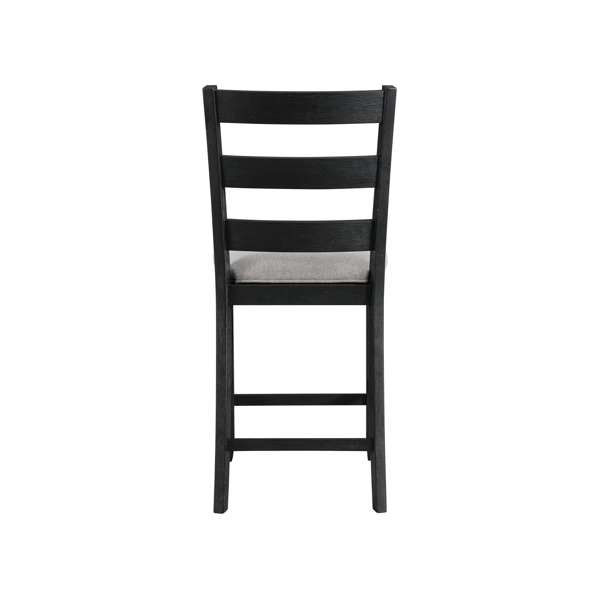 Beaubien Ladder Back Side Chair in Grey (Set of 2)