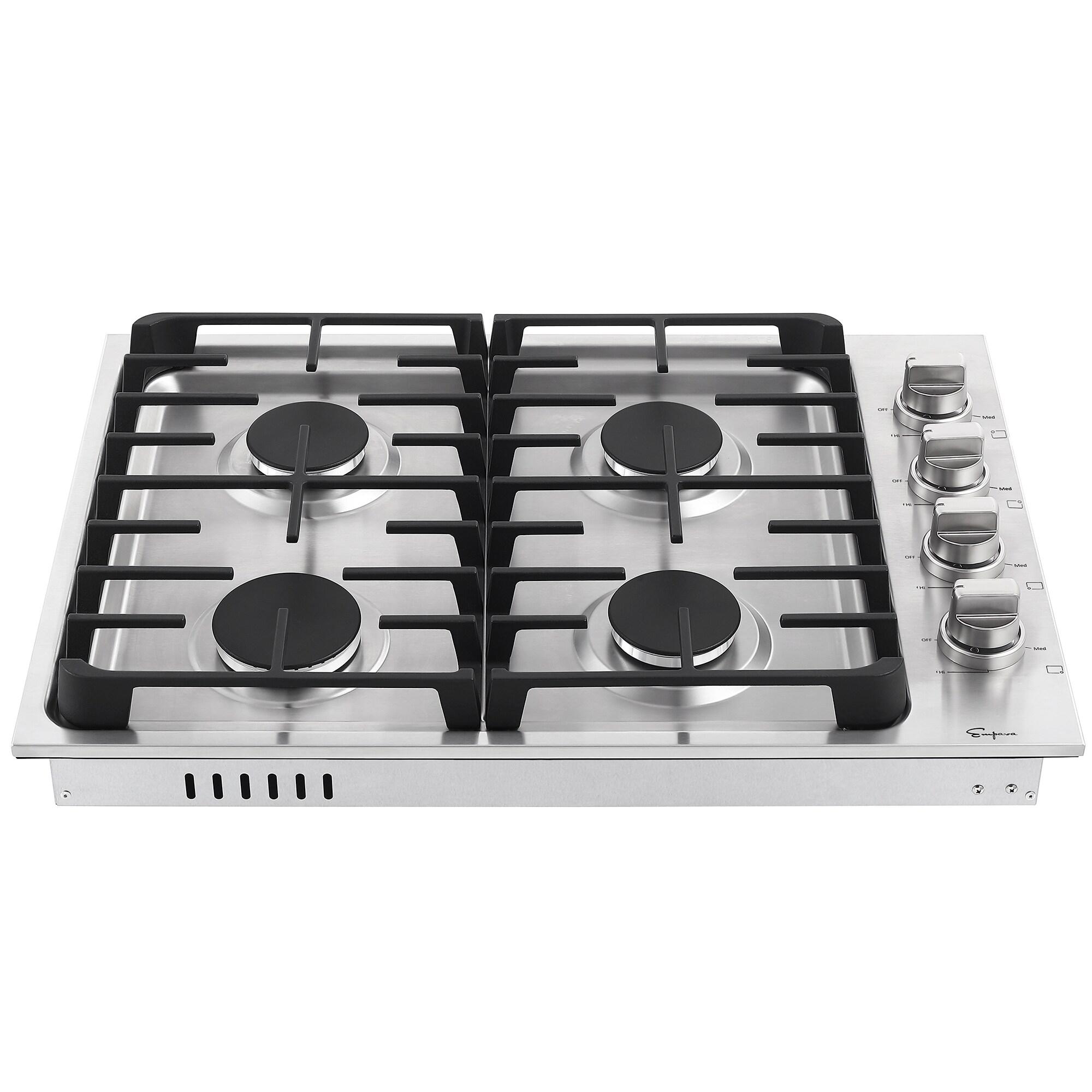 Empava 30" Stainless Steel 4 Burner Cooktop