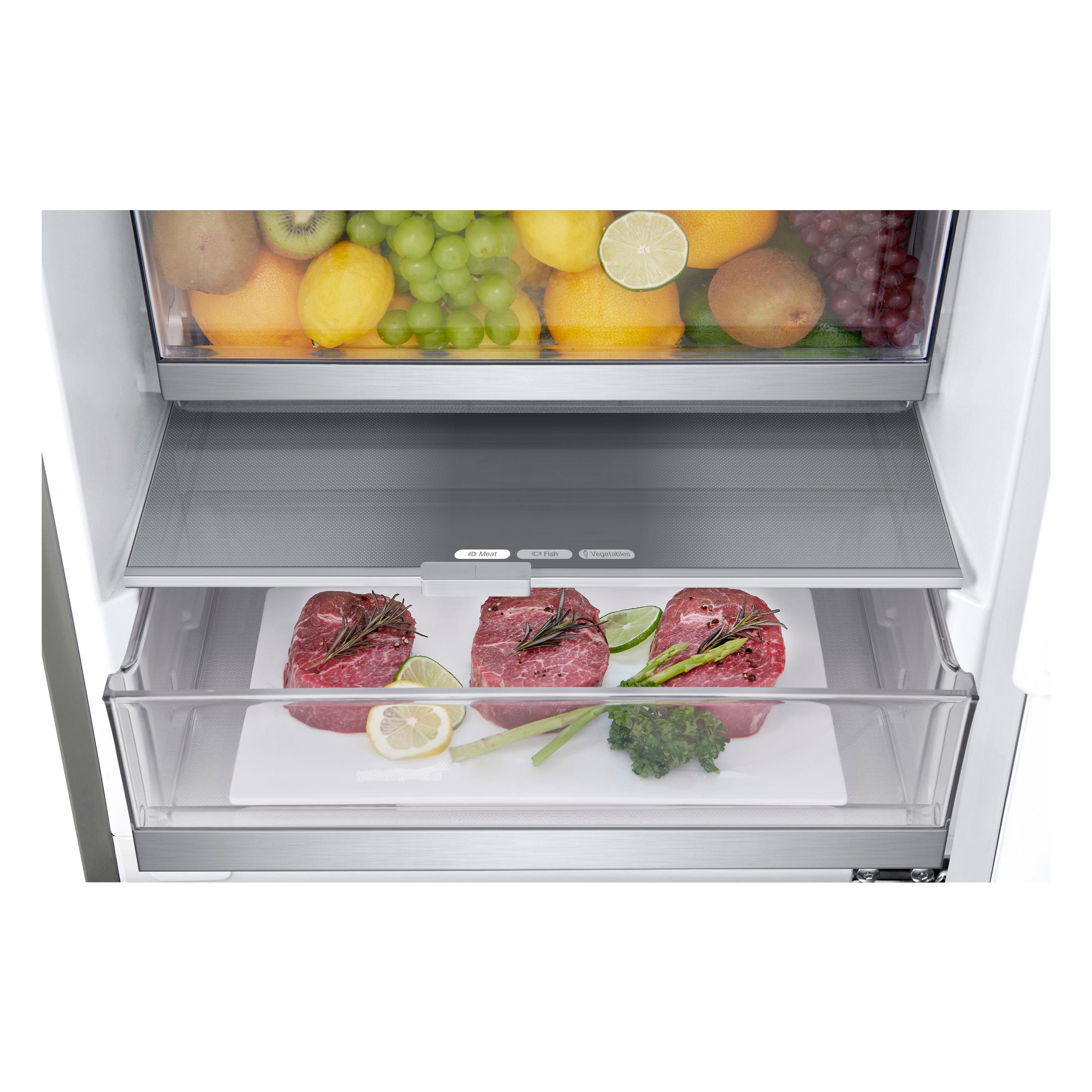 LG LRBCC1204S bottom freezer freestanding refrigerator