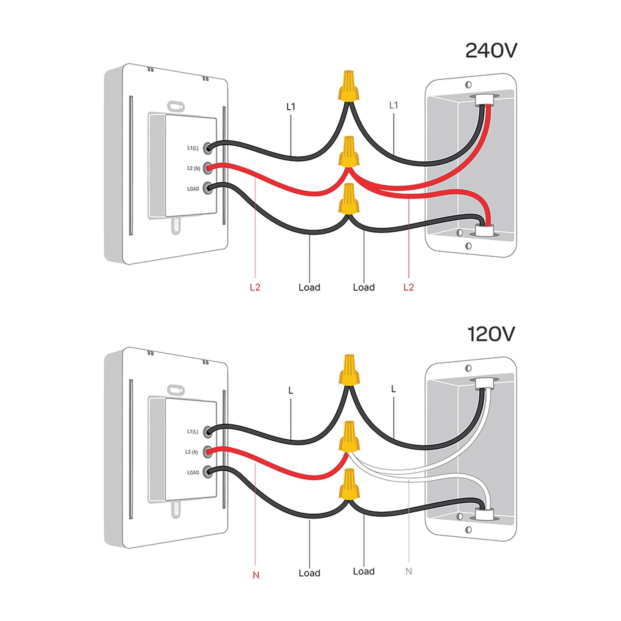 Mysa BB.2.0.01.NA-US Smart Thermostat for Electric Baseboard and In-Wall Heaters V2.0