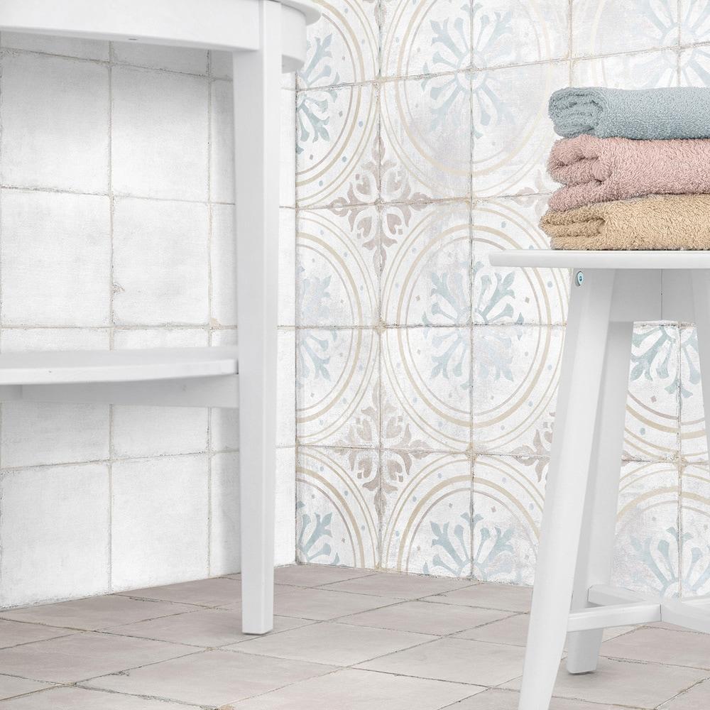 Barcelona 6" x 6" Porcelain Vintage Wall & Floor Tile