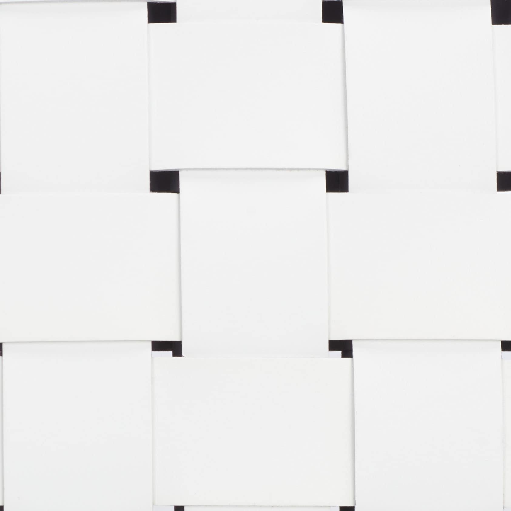 Olenna Woven Counter Stool - BST3011 - White/Black - Safavieh