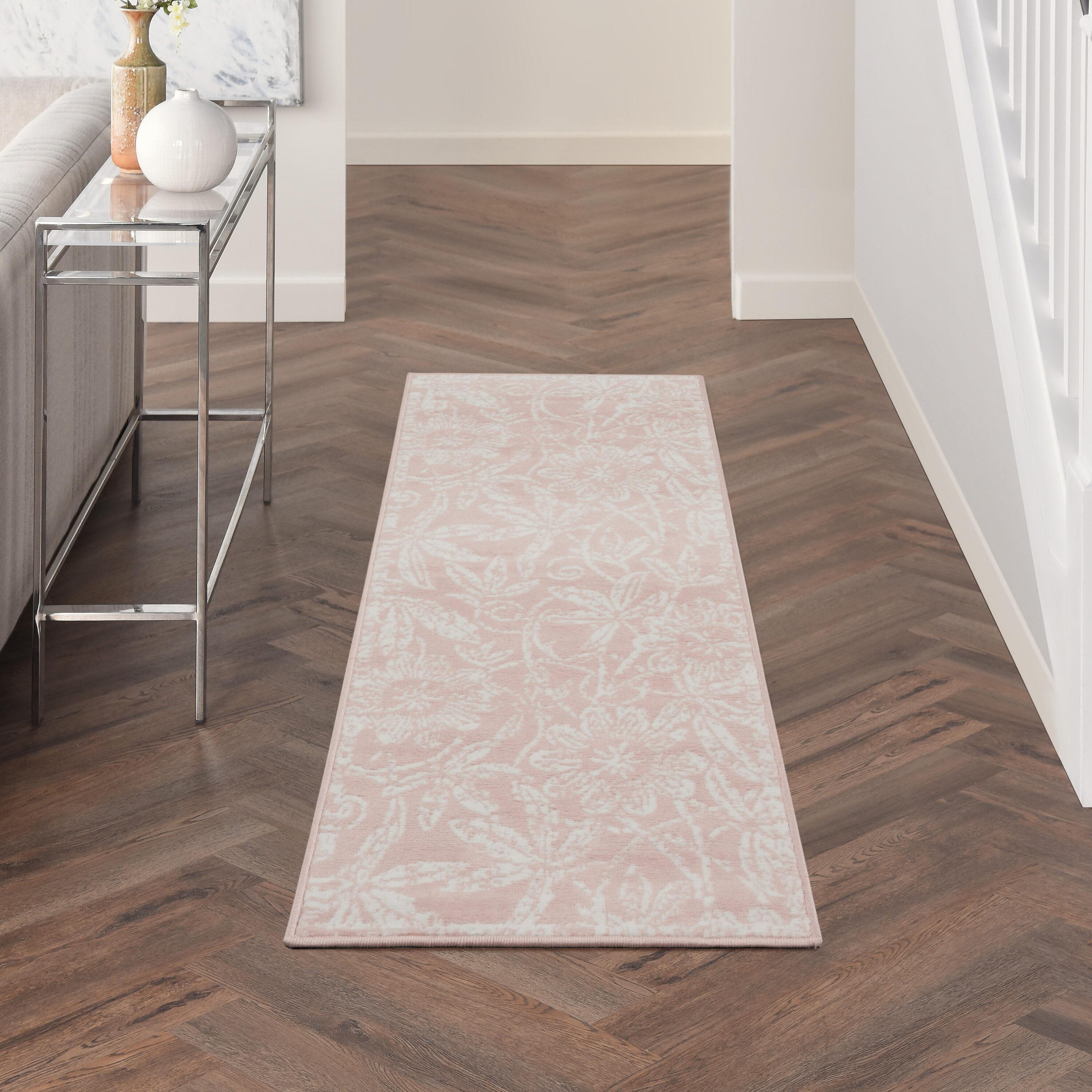 Nourison Whimsicle WHS05 Indoor only Area Rug - Pink 2' x 6'