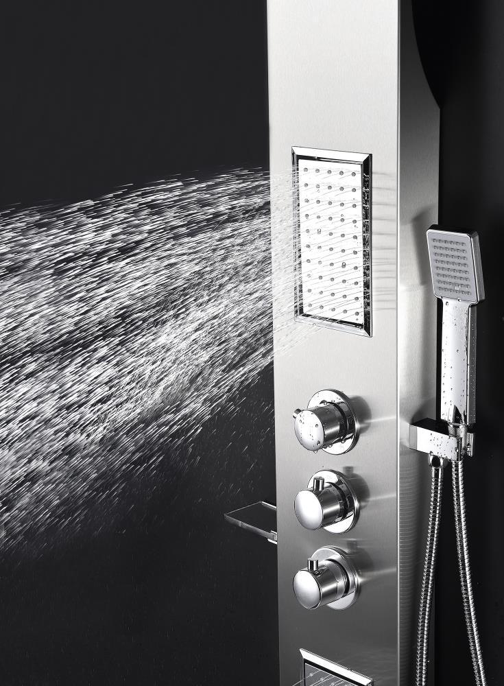 Field Series 58'' Shower Panel with Fixed Shower Head