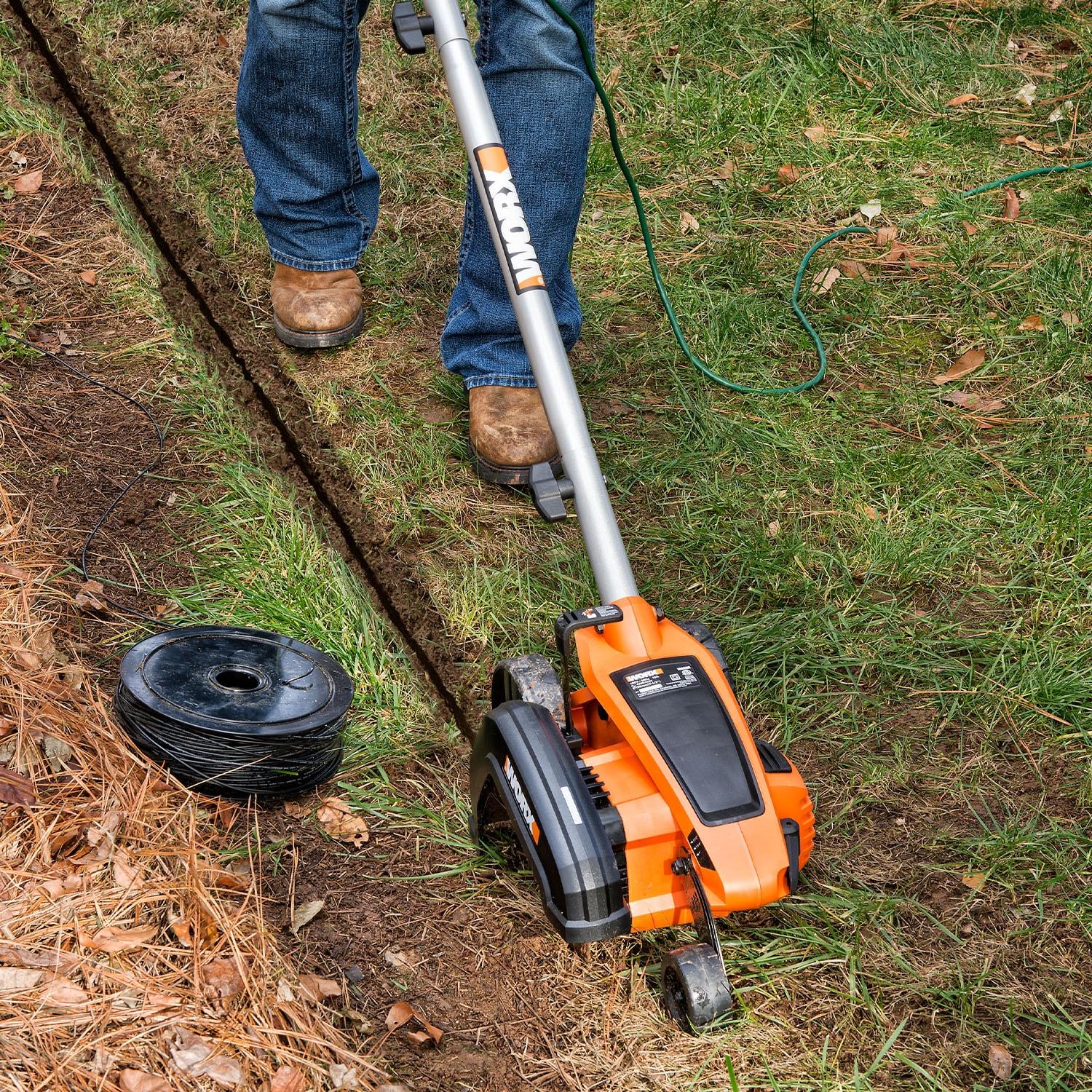 Worx WG896 12 Amp 7.5" Electric Lawn Edger & Trencher