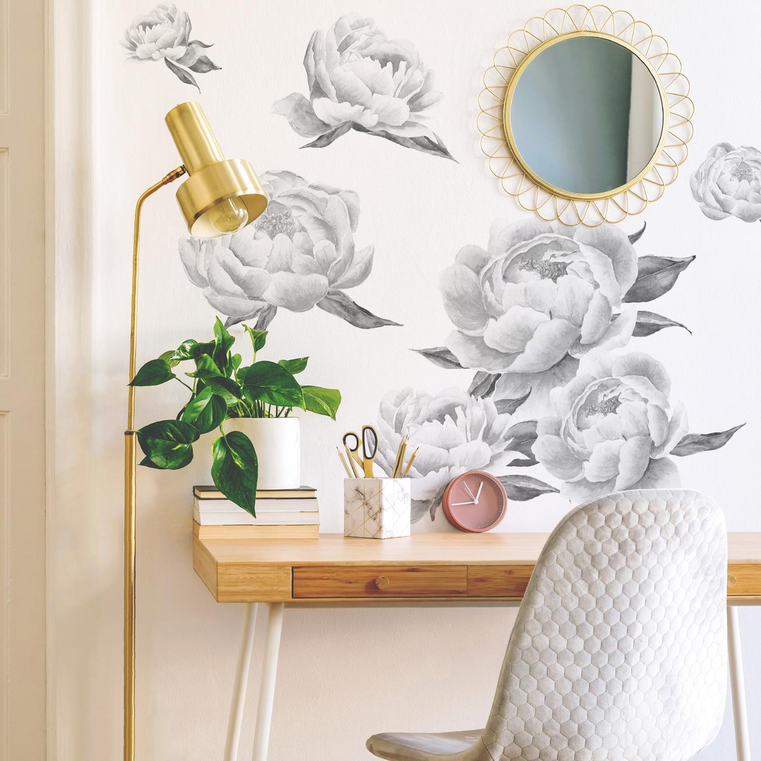 Plants & Flowers Non-Wall Damaging Wall Decal