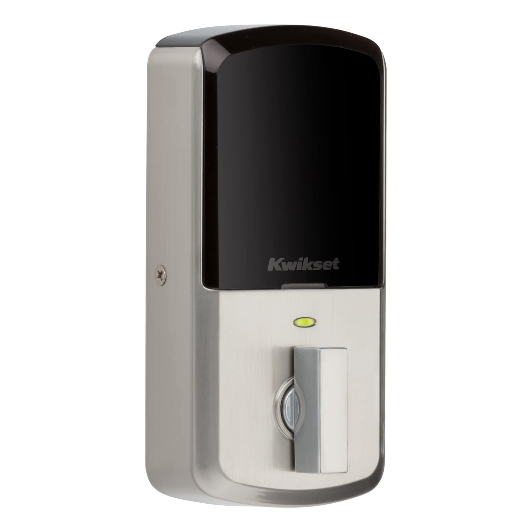 Kwikset Aura Bluetooth Enabled Smart Lock In Satin Nickel, Model # 99420-001