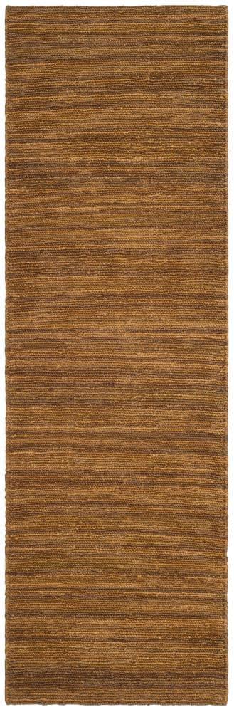 SAFAVIEH Organic Elissa Solid Braided Jute Runner Rug, Gold, 2'6" x 10'