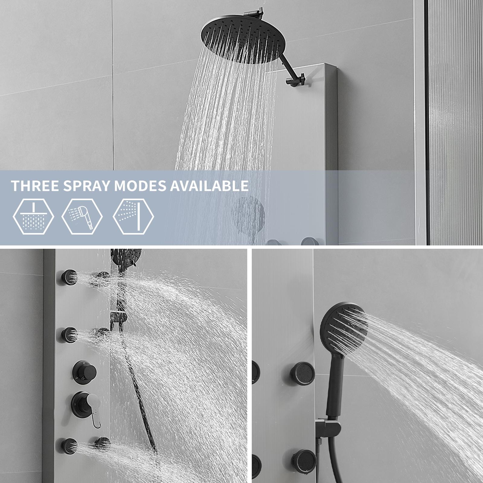 60.55'' Shower Panel with Adjustable Shower Head