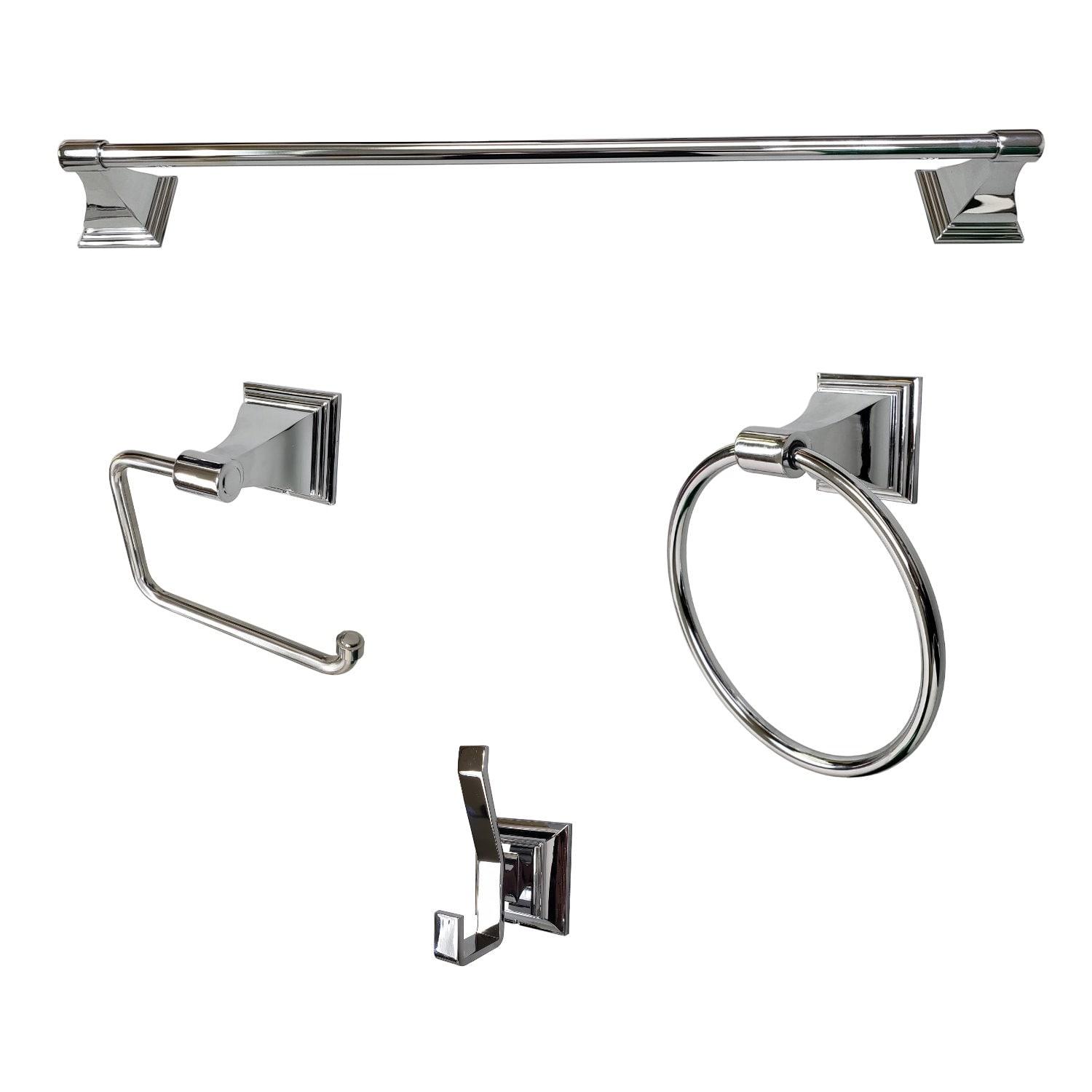 Leonard 4 - Piece Bathroom Hardware Set