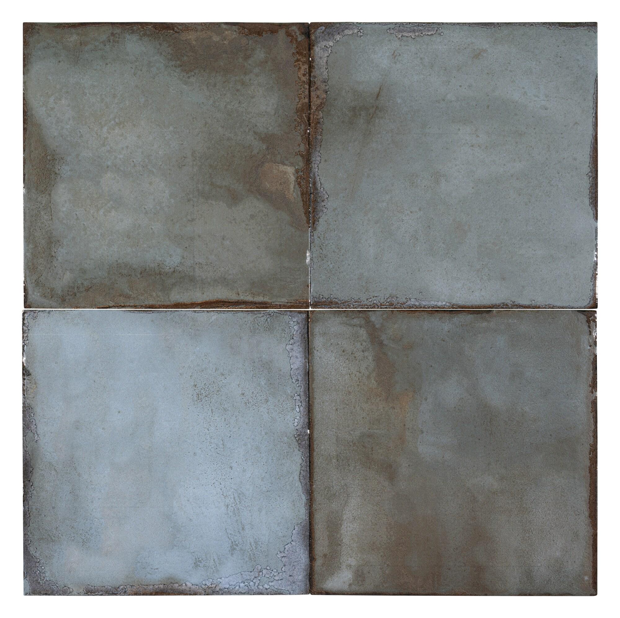 Poise 8-in. Zellige Look Glazed Porcelain Wall & Floor Tile