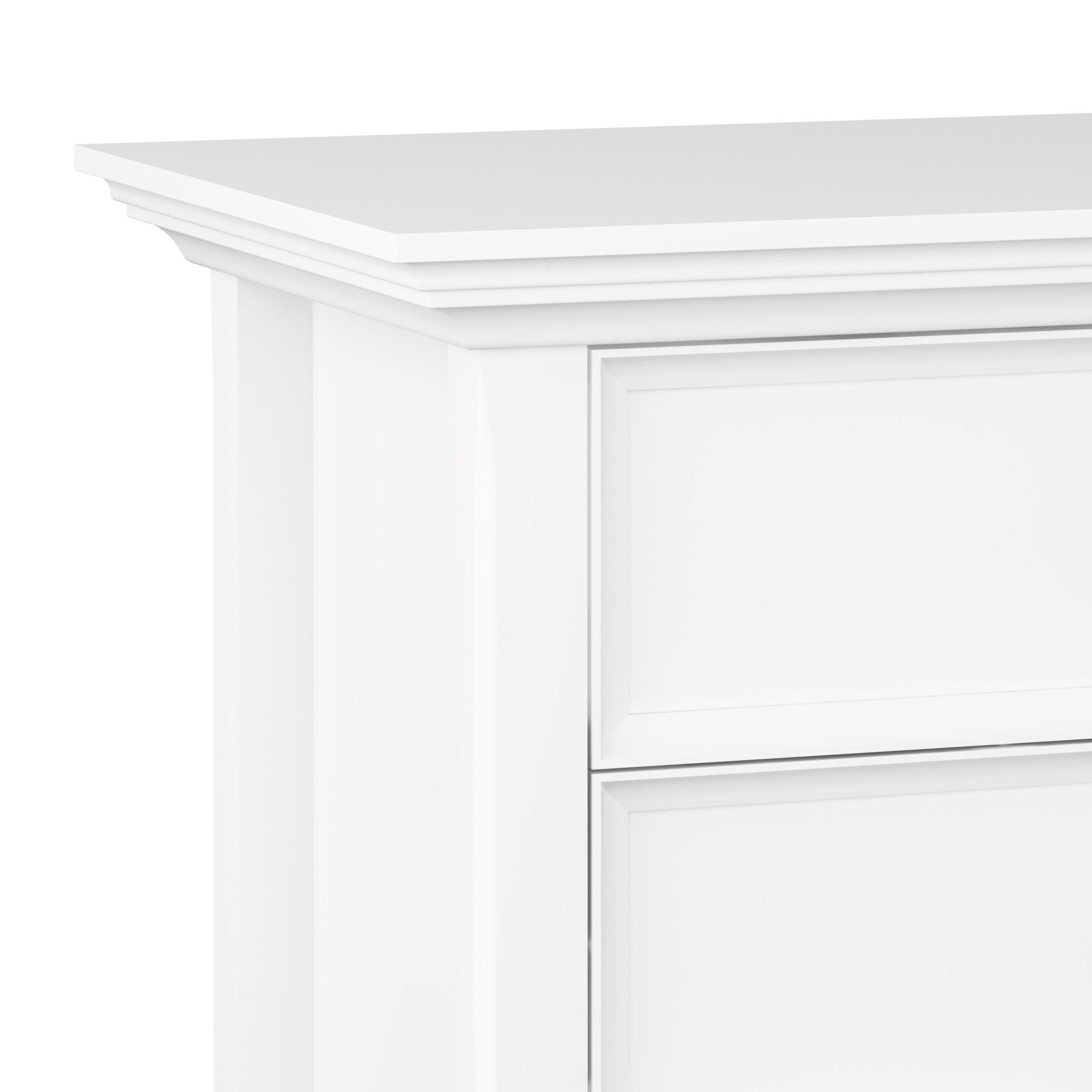 Simpli Home Amherst 24'' W Solid Wood Nightstand