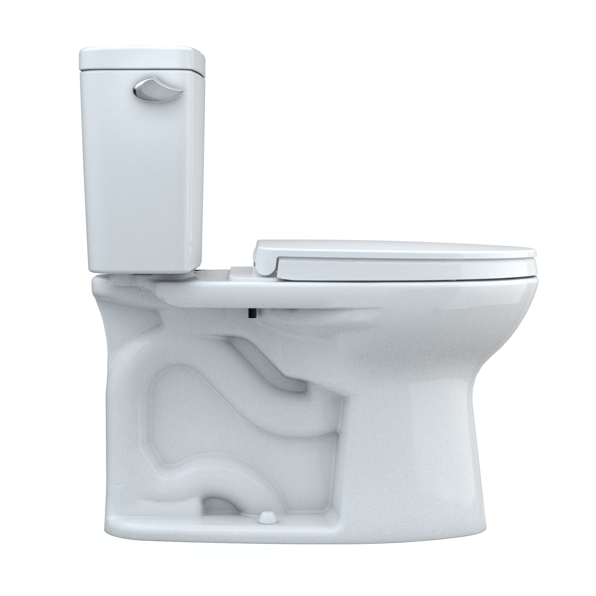 Drake® 1.6 GPF Elongated Two-Piece Toilet with Tornado Flush (Seat Included)