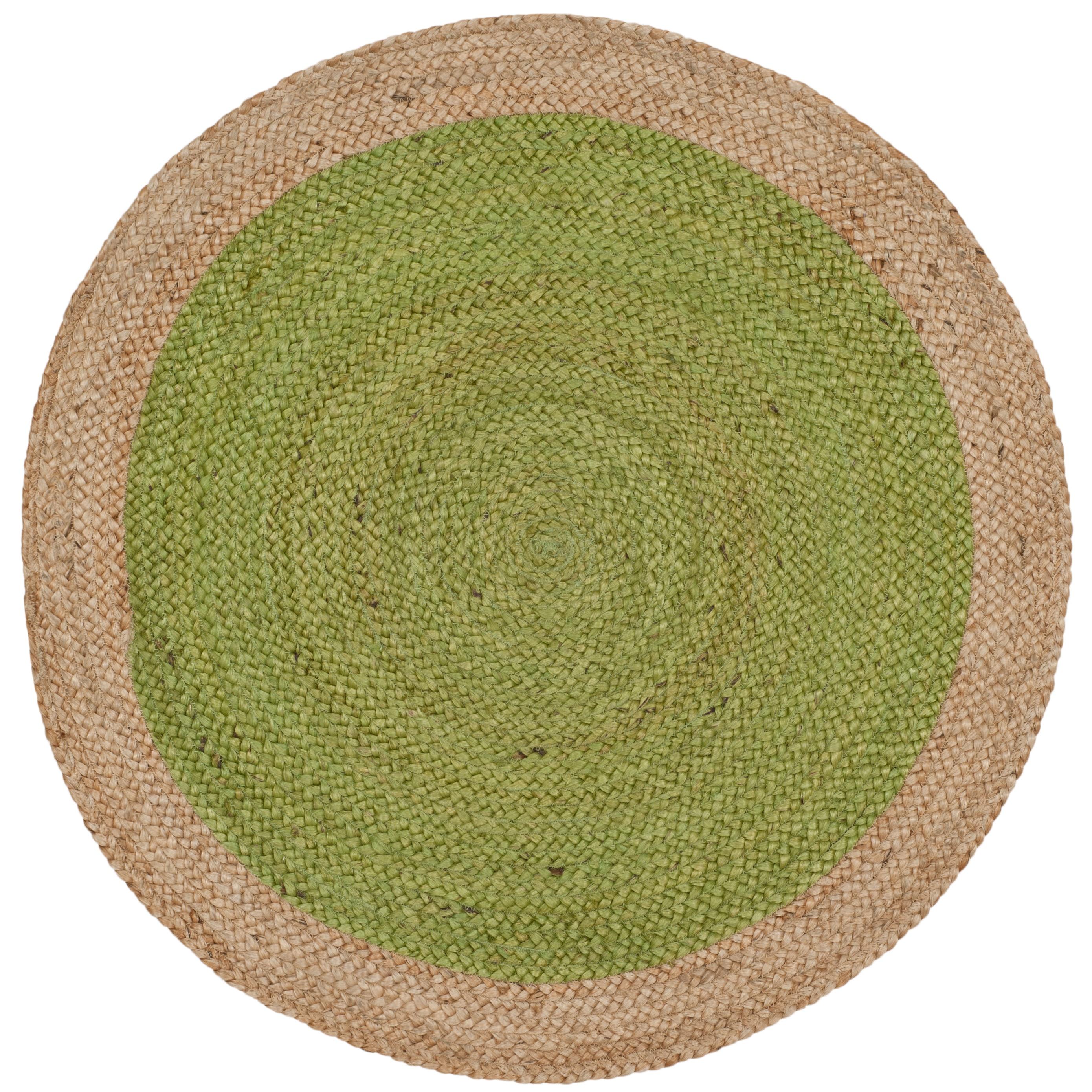 Vicksburg Natural Fiber Hand Woven Jute Solid Color Rug