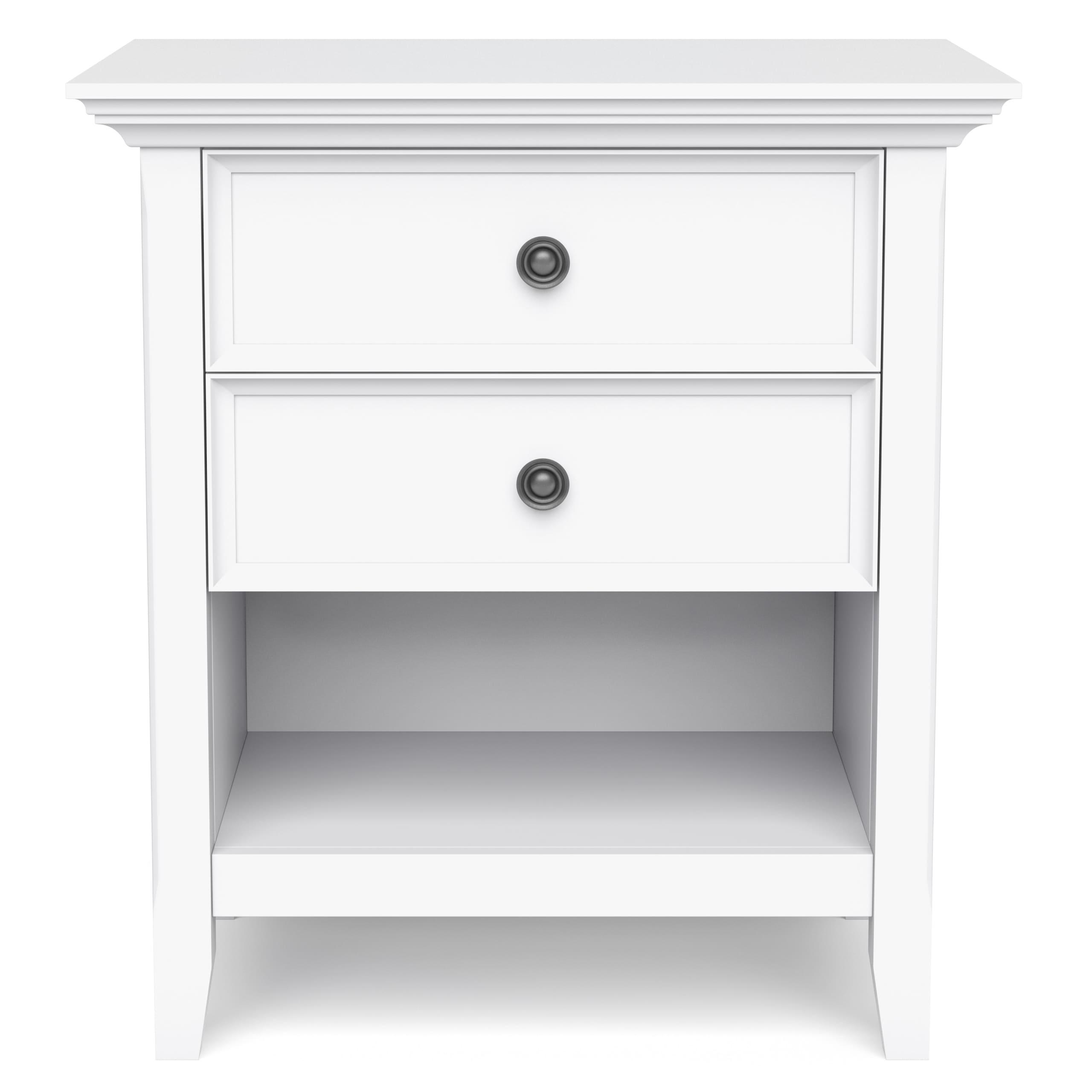 Simpli Home Amherst 24'' W Solid Wood Nightstand